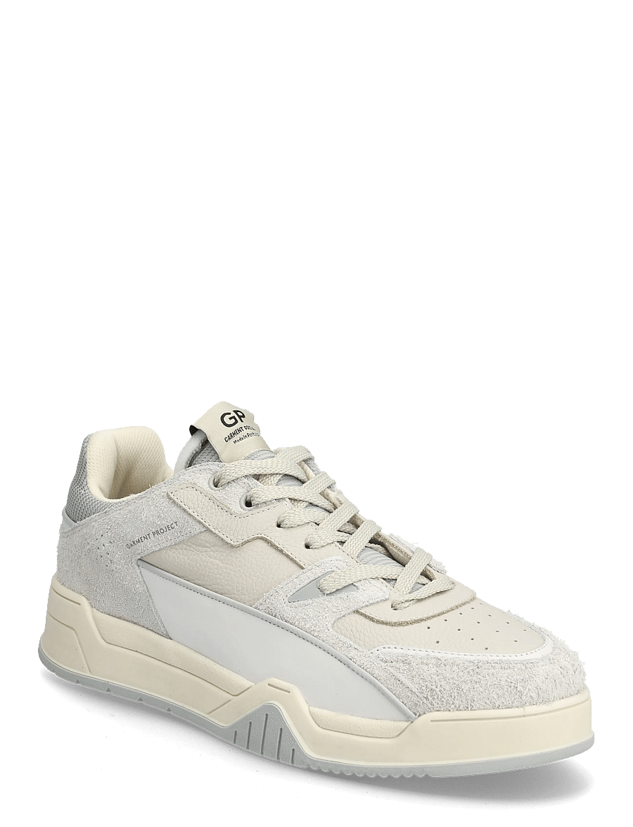 Garment Project - Lee - Off White / Light Grey - niedriger schnitt - light grey - 0