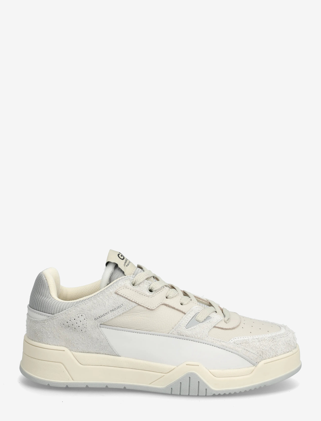 Garment Project - Lee - Off White / Light Grey - lave sneakers - light grey - 1