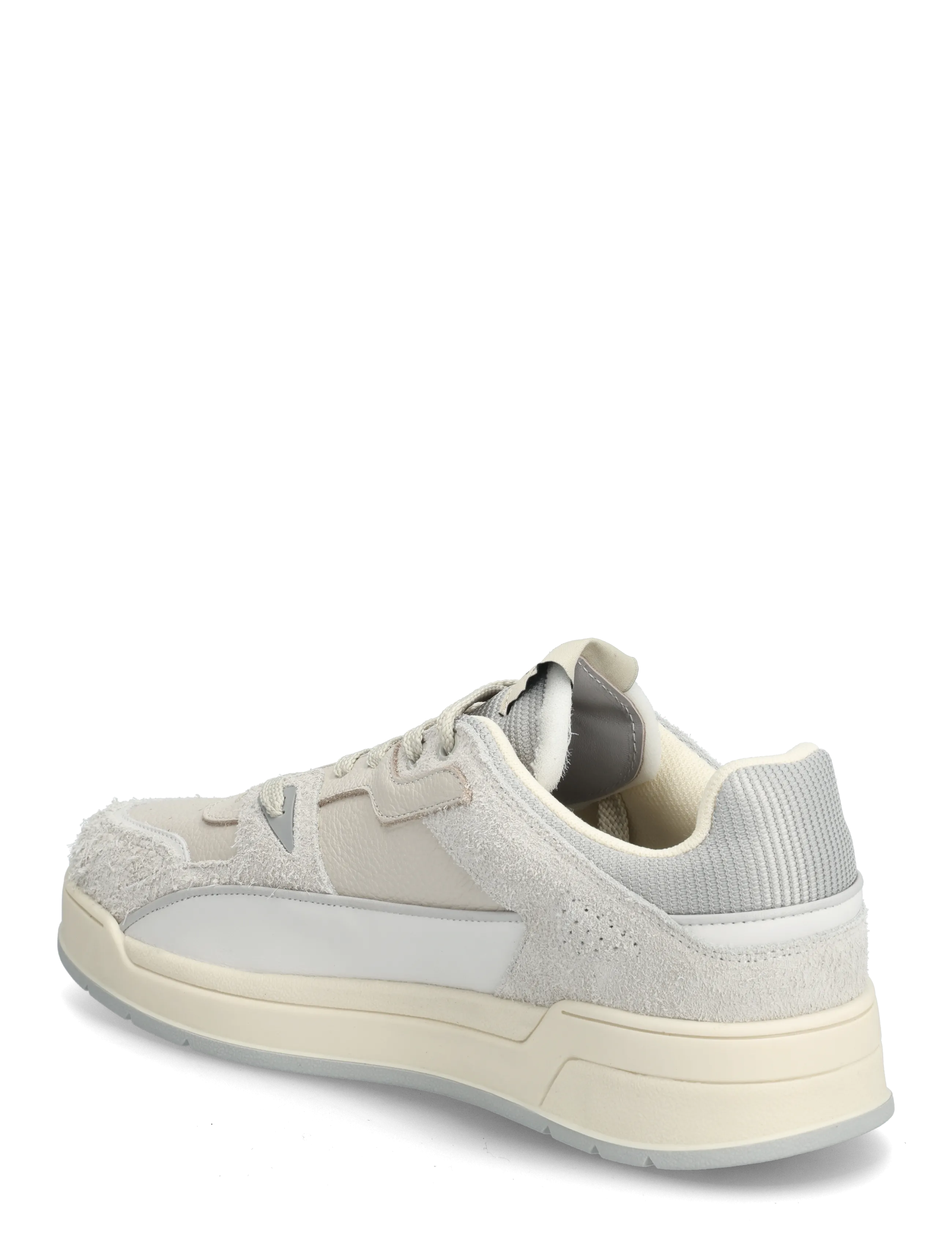 Garment Project - Lee - Off White / Light Grey - lágir strigaskór - light grey - 2