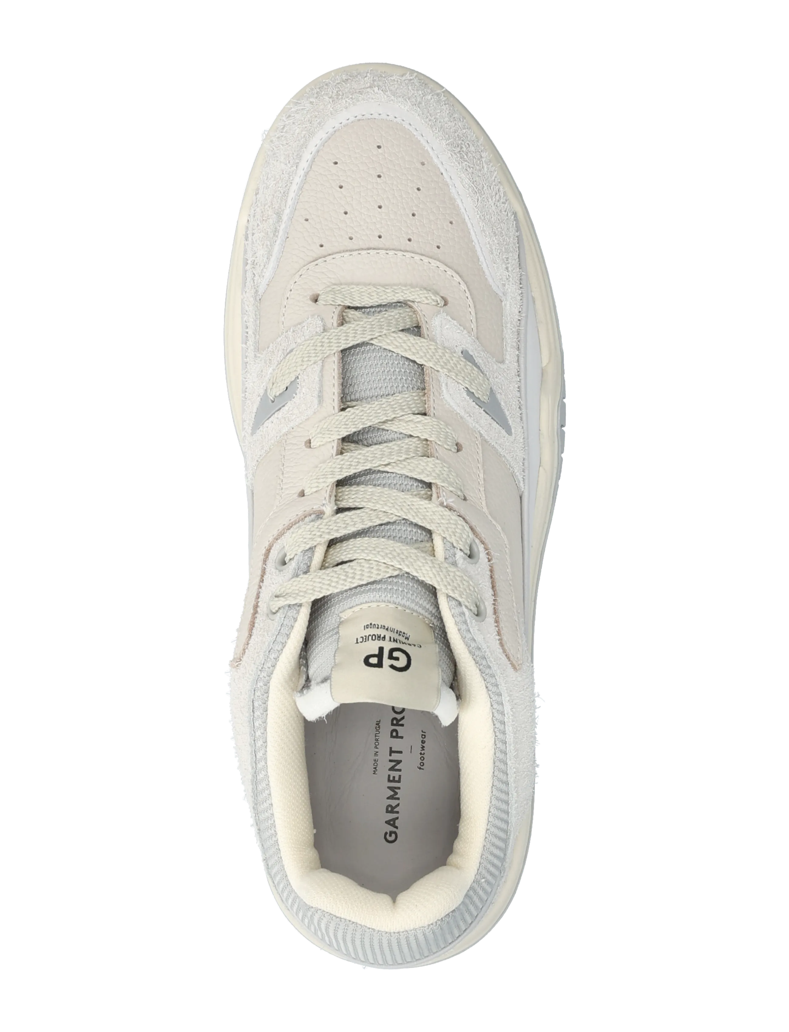 Garment Project - Lee - Off White / Light Grey - lágir strigaskór - light grey - 3