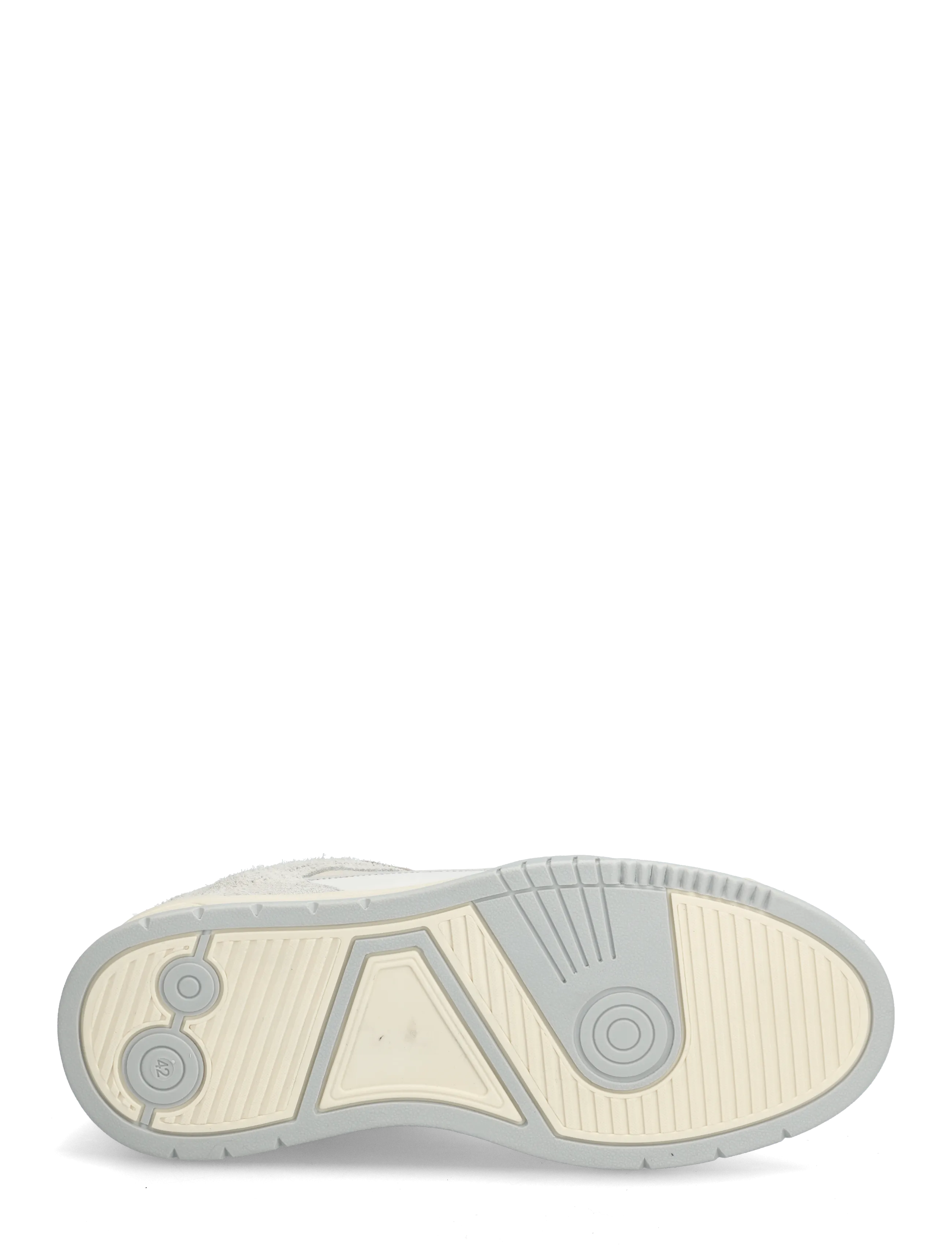 Garment Project - Lee - Off White / Light Grey - lágir strigaskór - light grey - 4