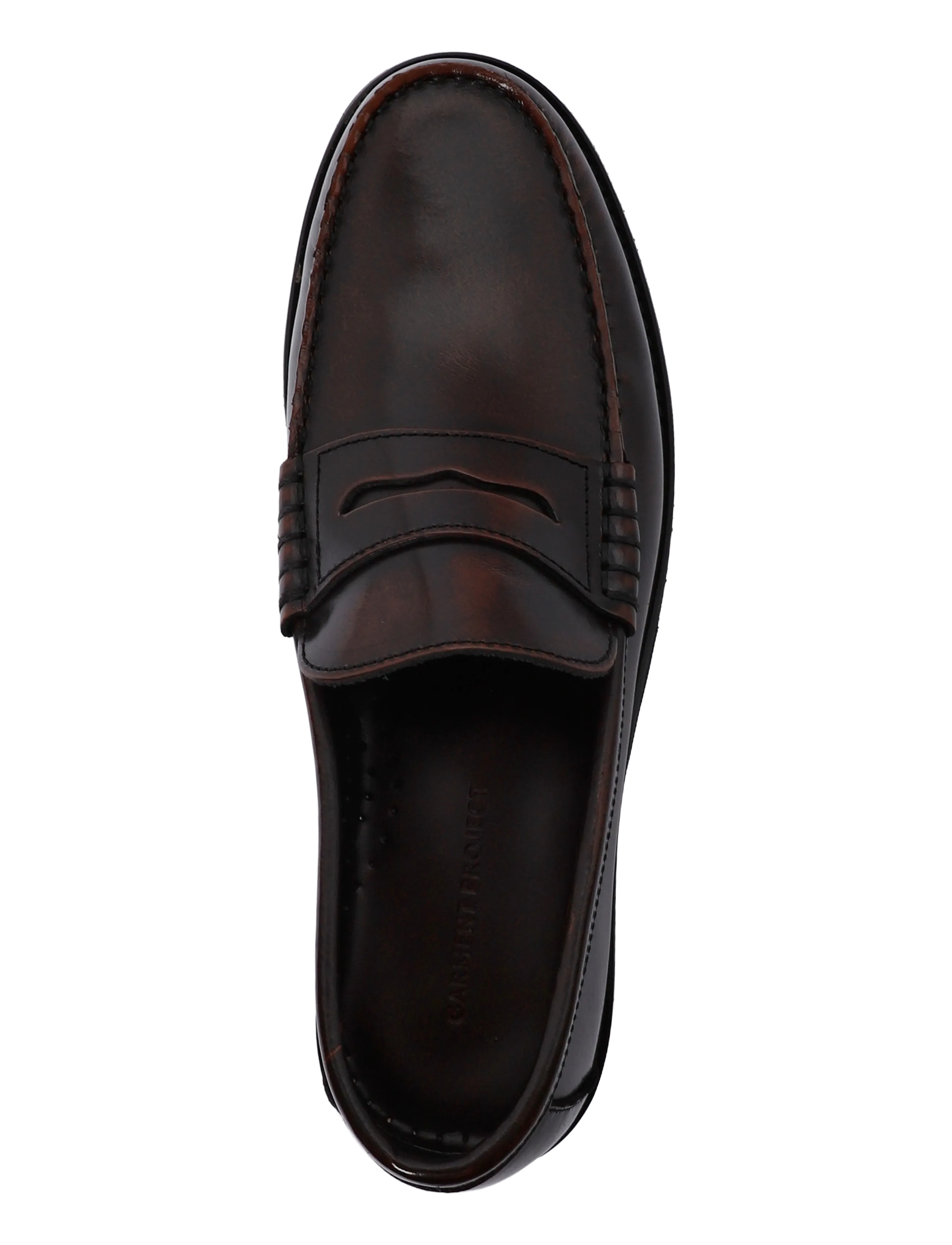 Garment Project - Miles Penny Loafer - Brown Polido - shop by occasion - brown - 2