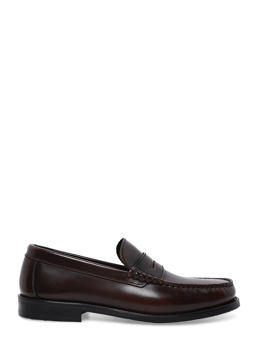 Garment Project - Miles Penny Loafer - Brown Polido - osta tilaisuuden mukaan - brown - 3