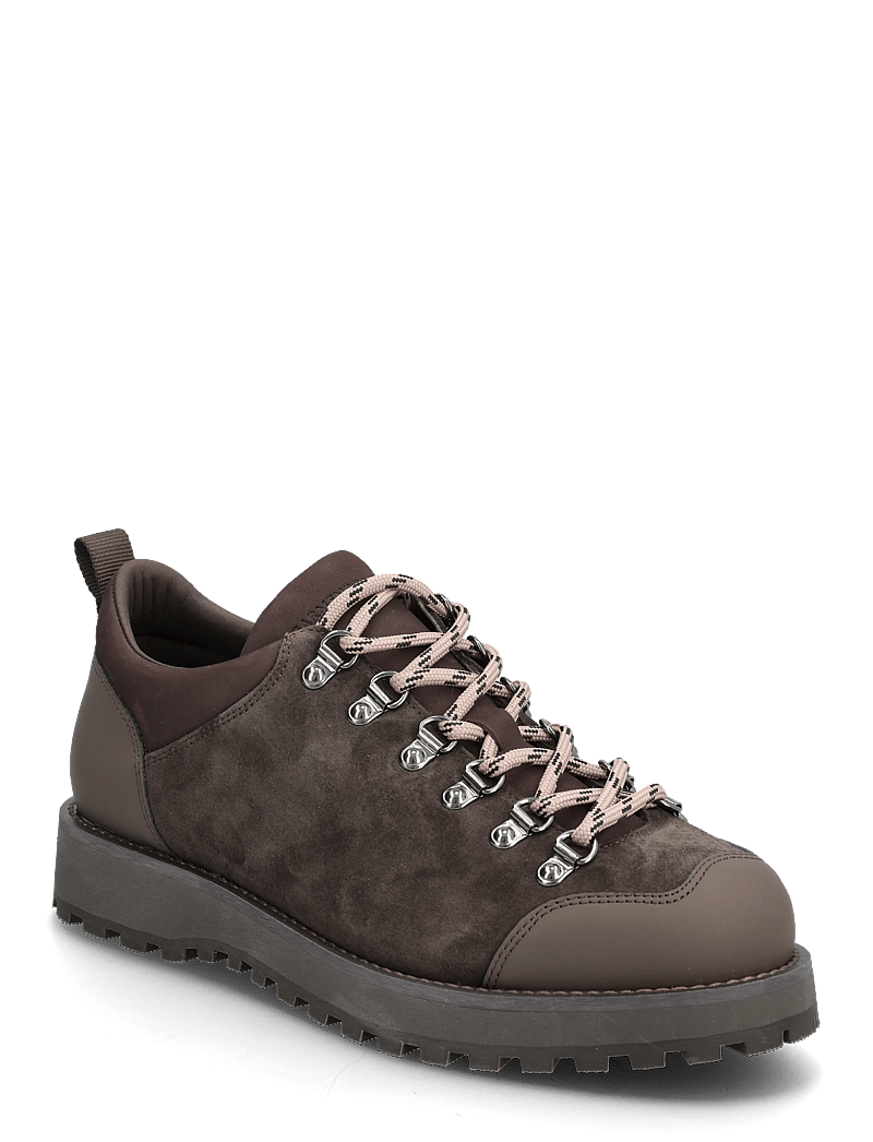 Garment Project - Dune Low - Brown Suede - kängor med snörning - brown - 0