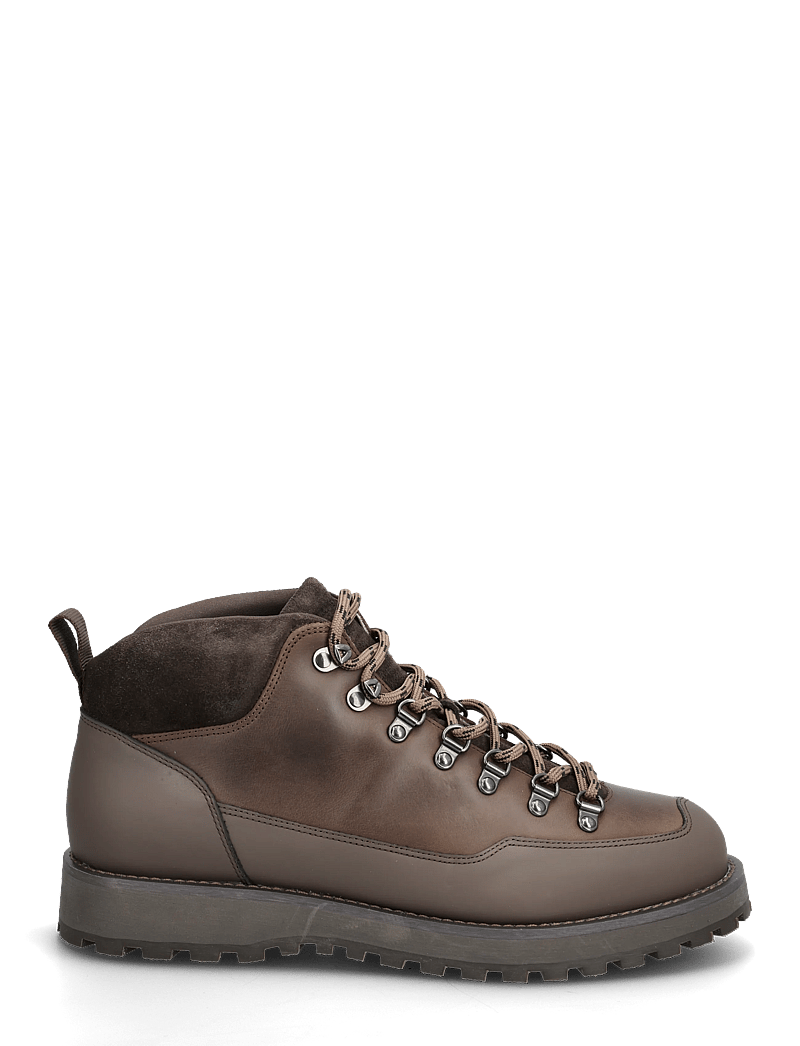 Garment Project - Dune Mid - Brown Crazy Horse Leathe - schnürboots - brown - 1