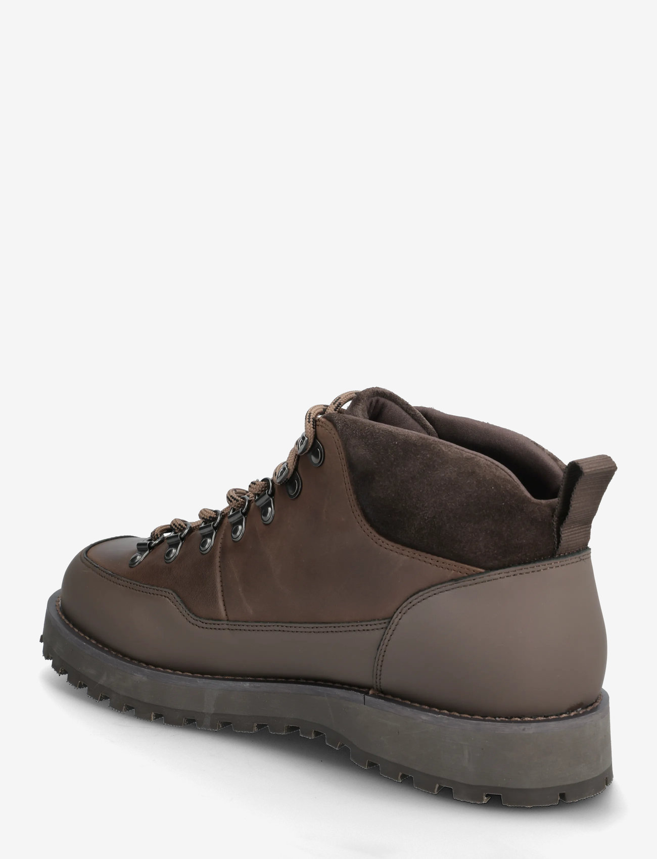 Garment Project - Dune Mid - Brown Crazy Horse Leathe - laced boots - brown - 2