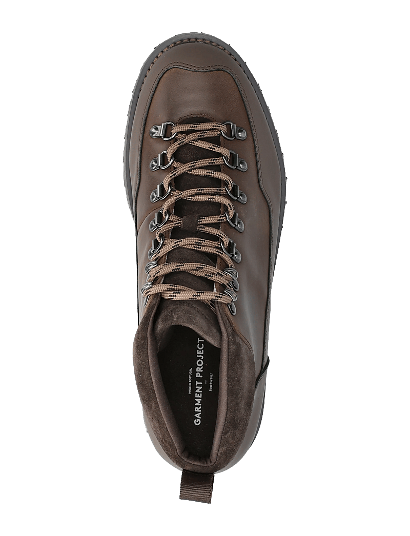 Garment Project - Dune Mid - Brown Crazy Horse Leathe - schnürboots - brown - 3