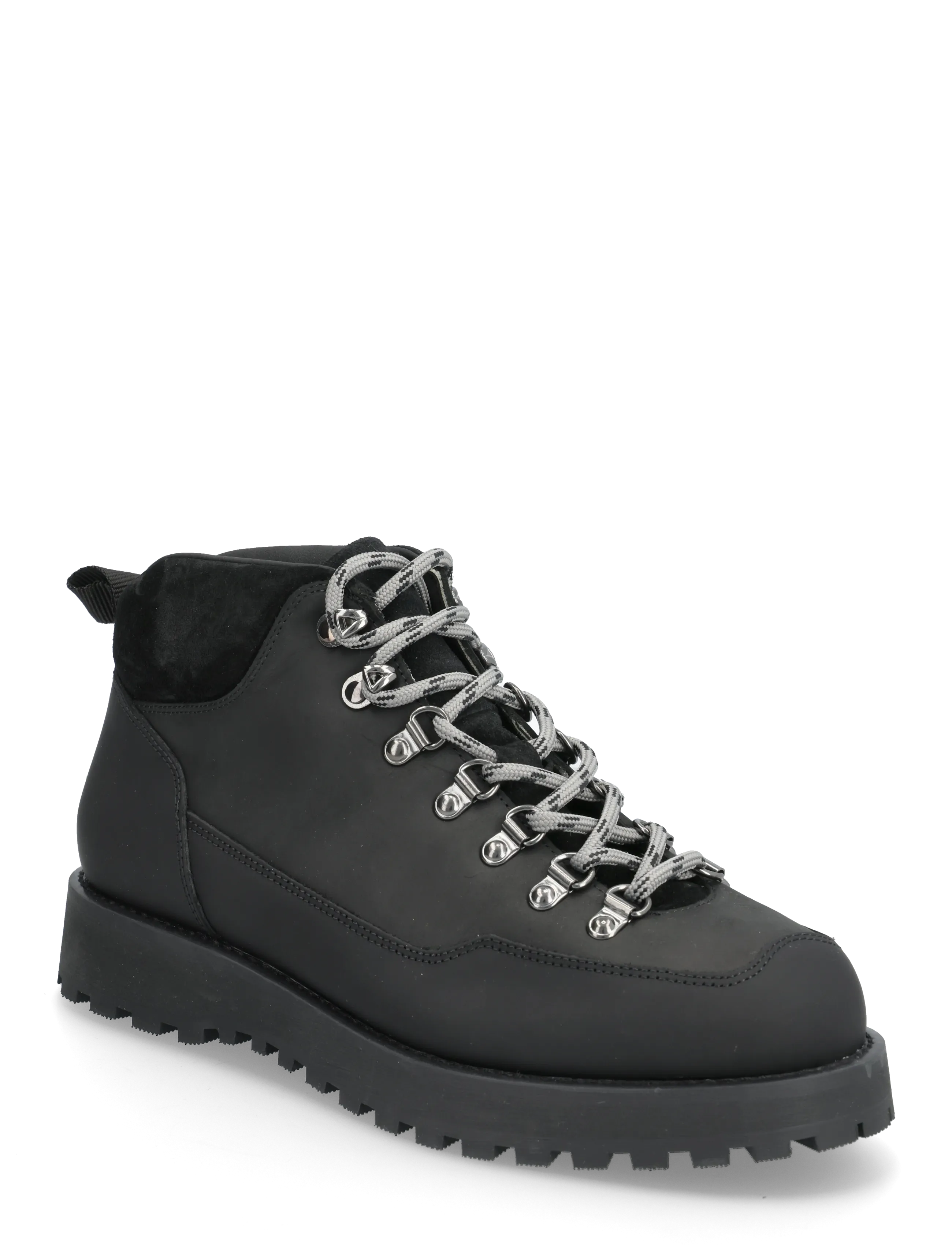 Dune Mid Black Crazy Horse Leathe