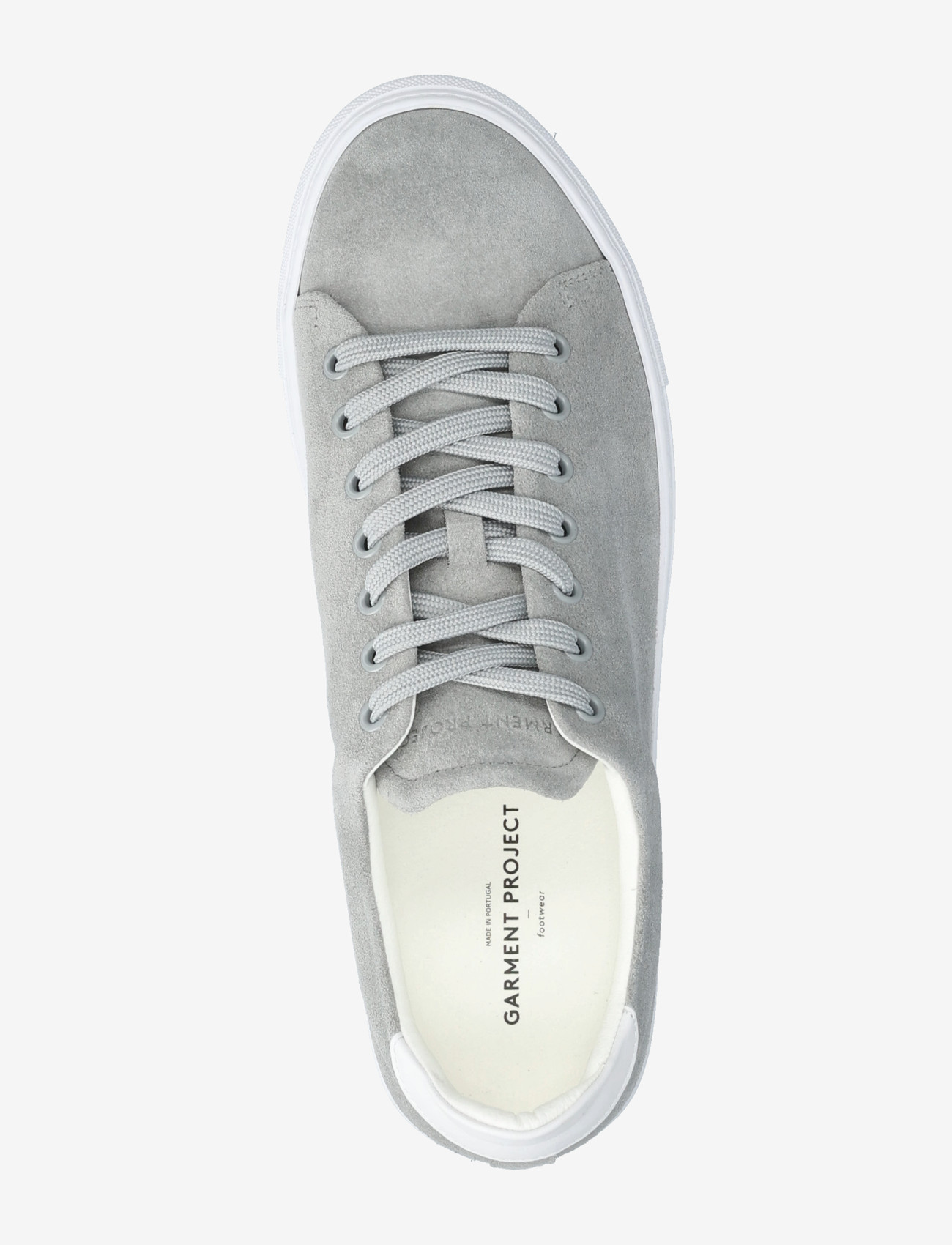 Garment Project - Type ST - Light Grey Suede - lave sneakers - light grey - 3