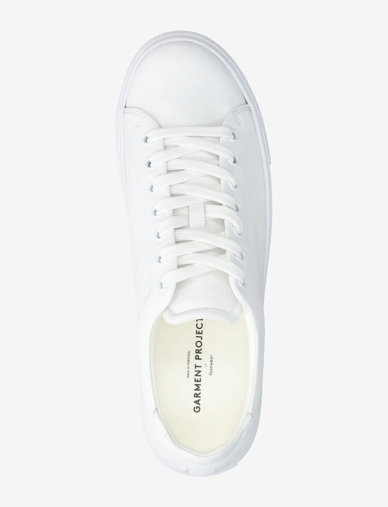 Garment Project - Type ST - White Leather - lave sneakers - white - 3