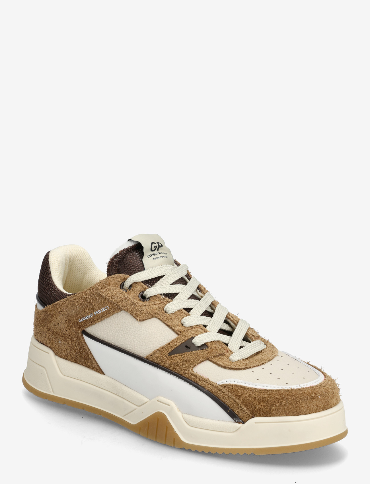 Garment Project - Lee - Cognac / White - lave sneakers - cognac - 0