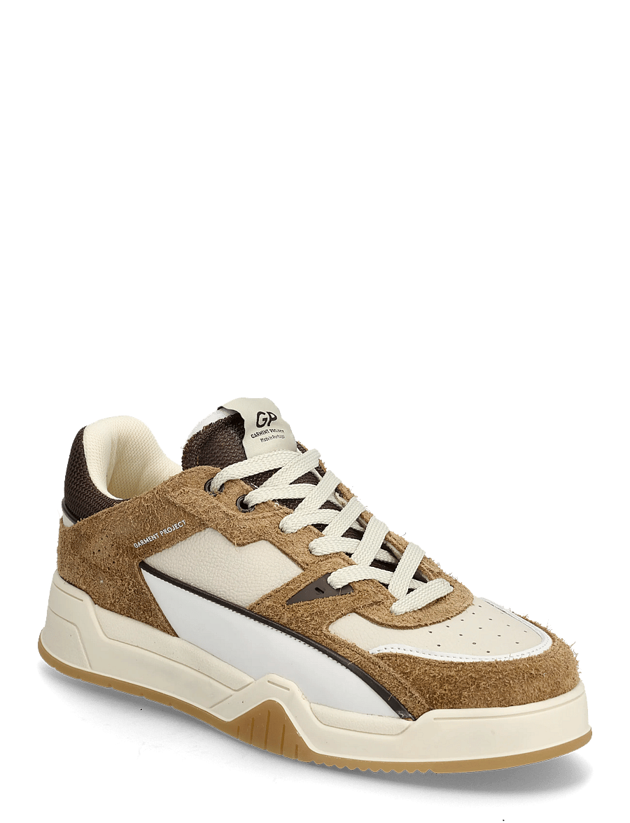 Garment Project - Lee - Cognac / White - baskets basses - cognac - 0