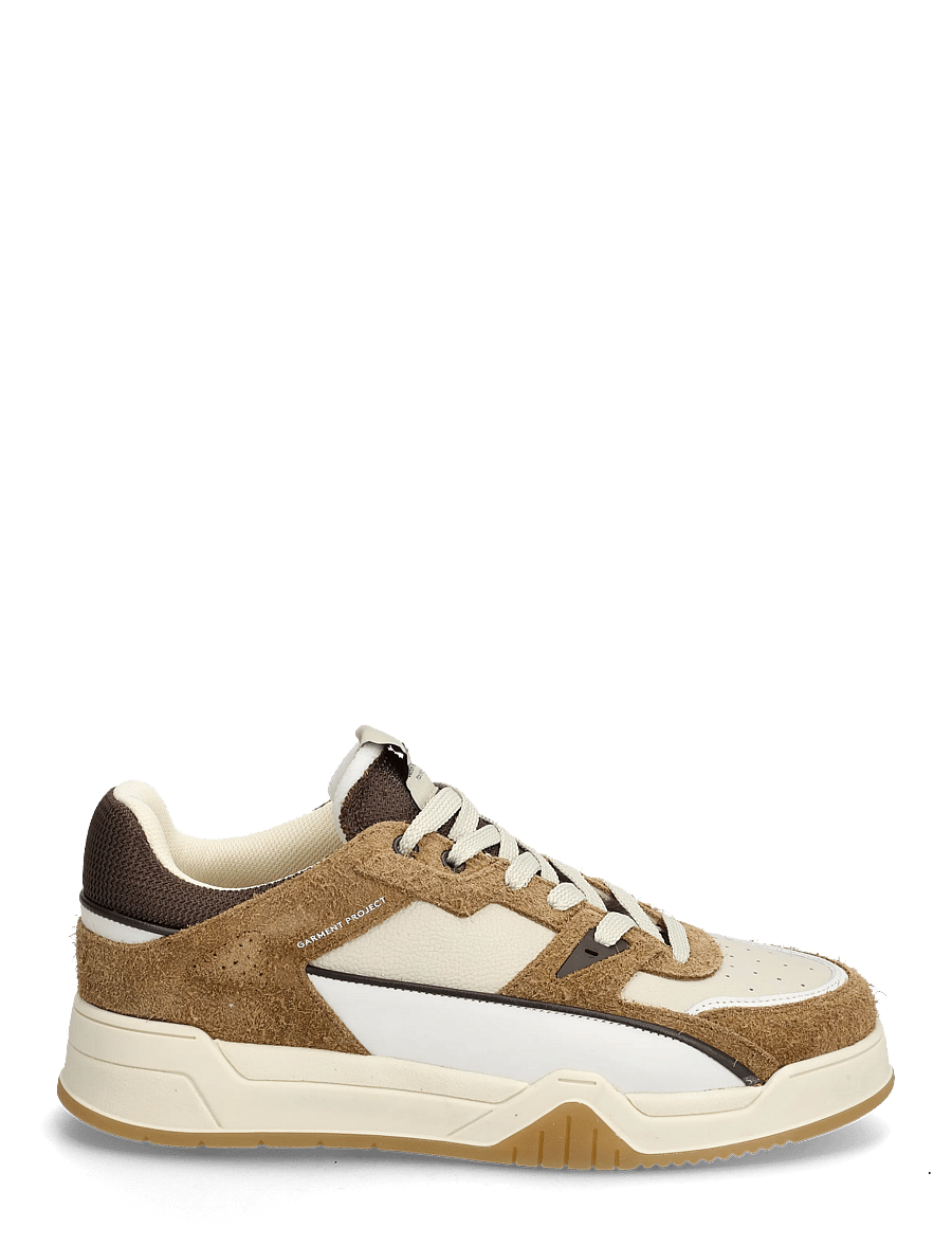 Garment Project - Lee - Cognac / White - baskets basses - cognac - 1