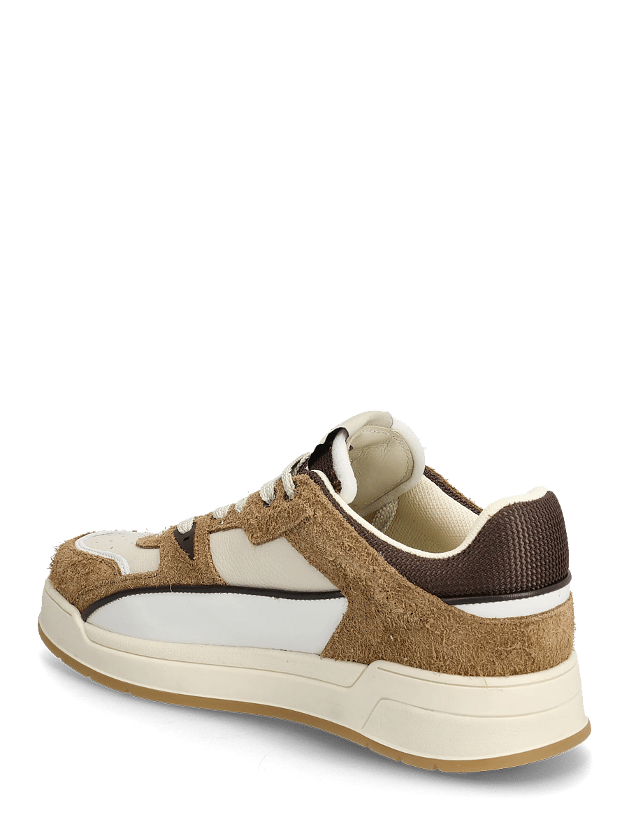 Garment Project - Lee - Cognac / White - baskets basses - cognac - 2