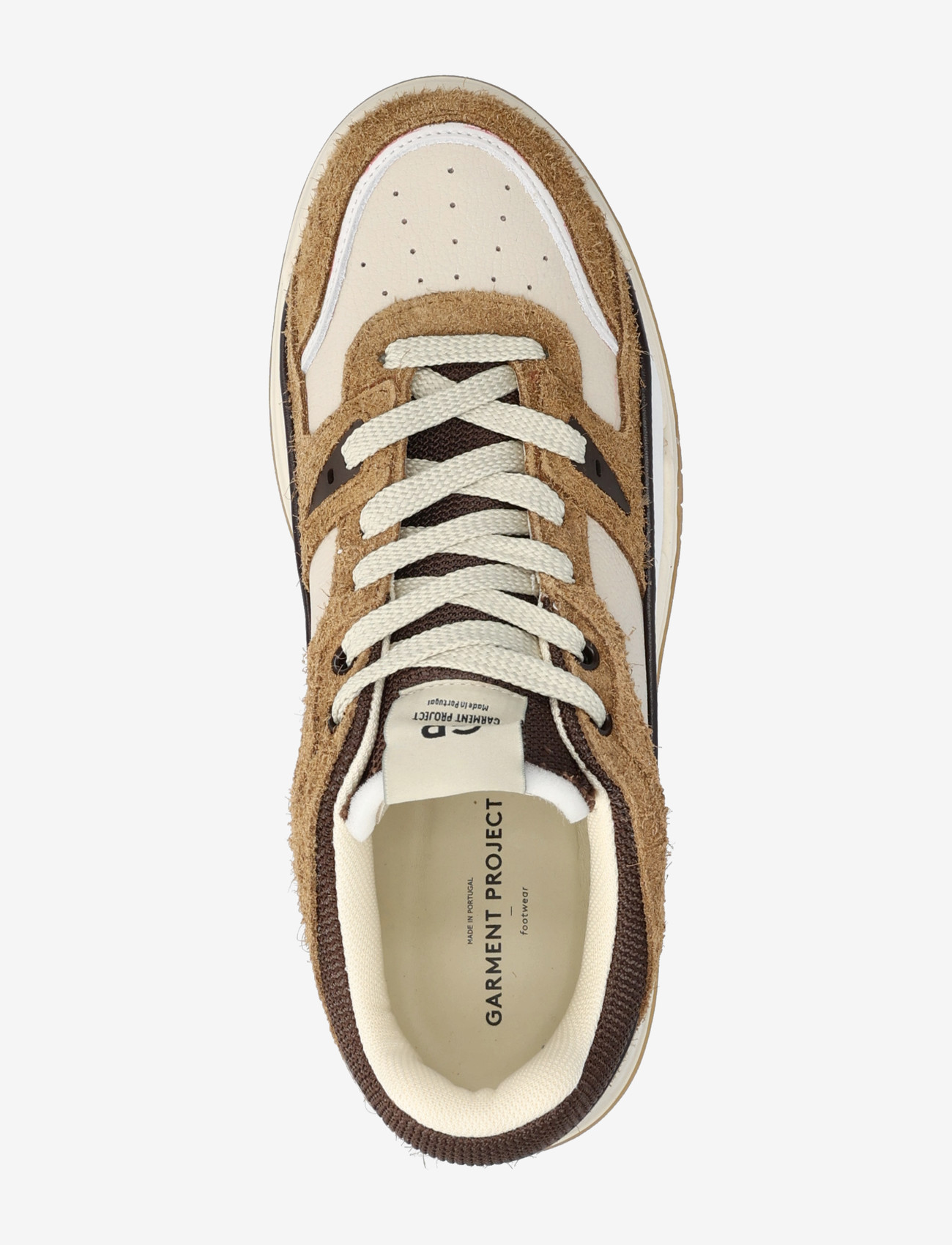 Garment Project - Lee - Cognac / White - lave sneakers - cognac - 3