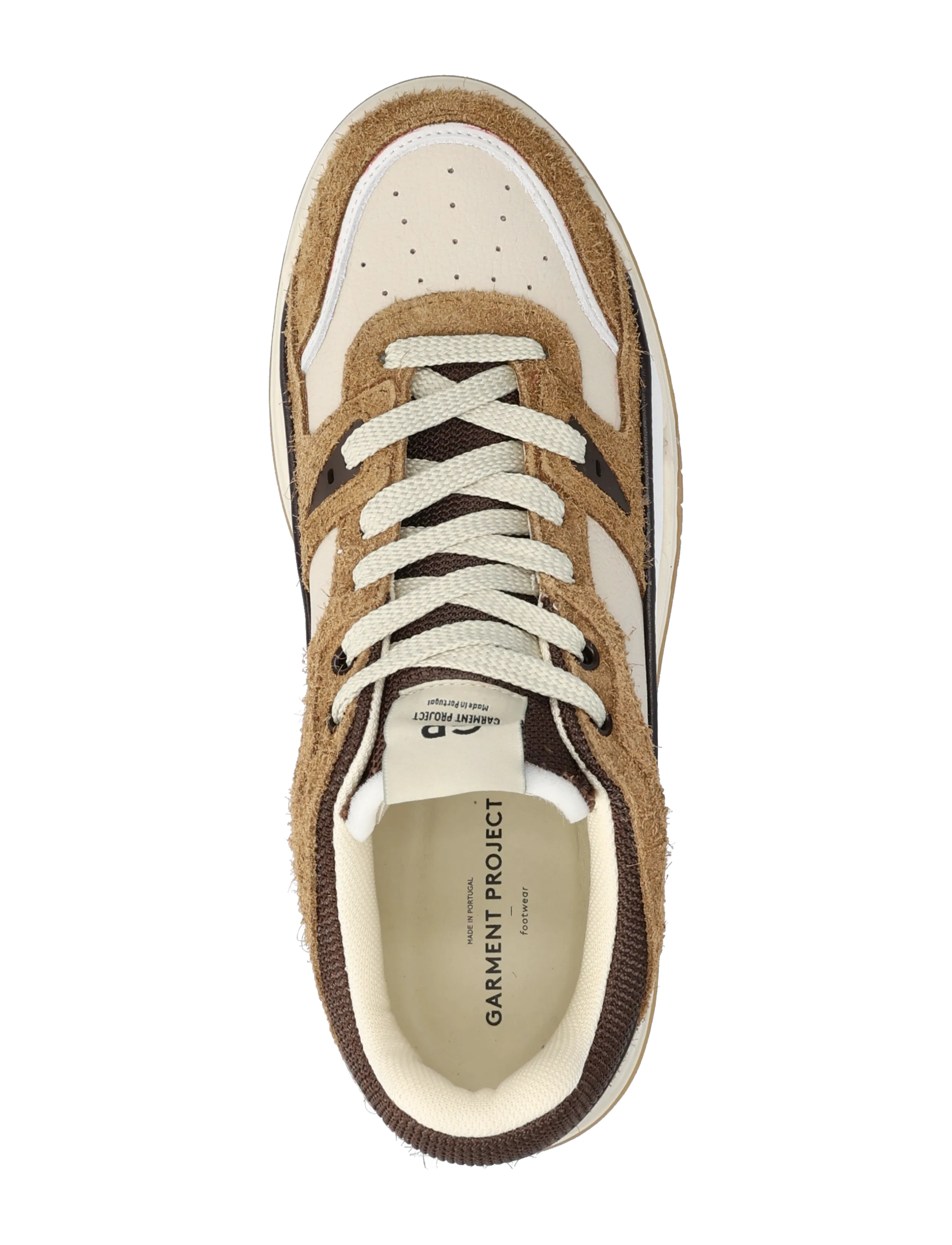 Garment Project - Lee - Cognac / White - baskets basses - cognac - 3