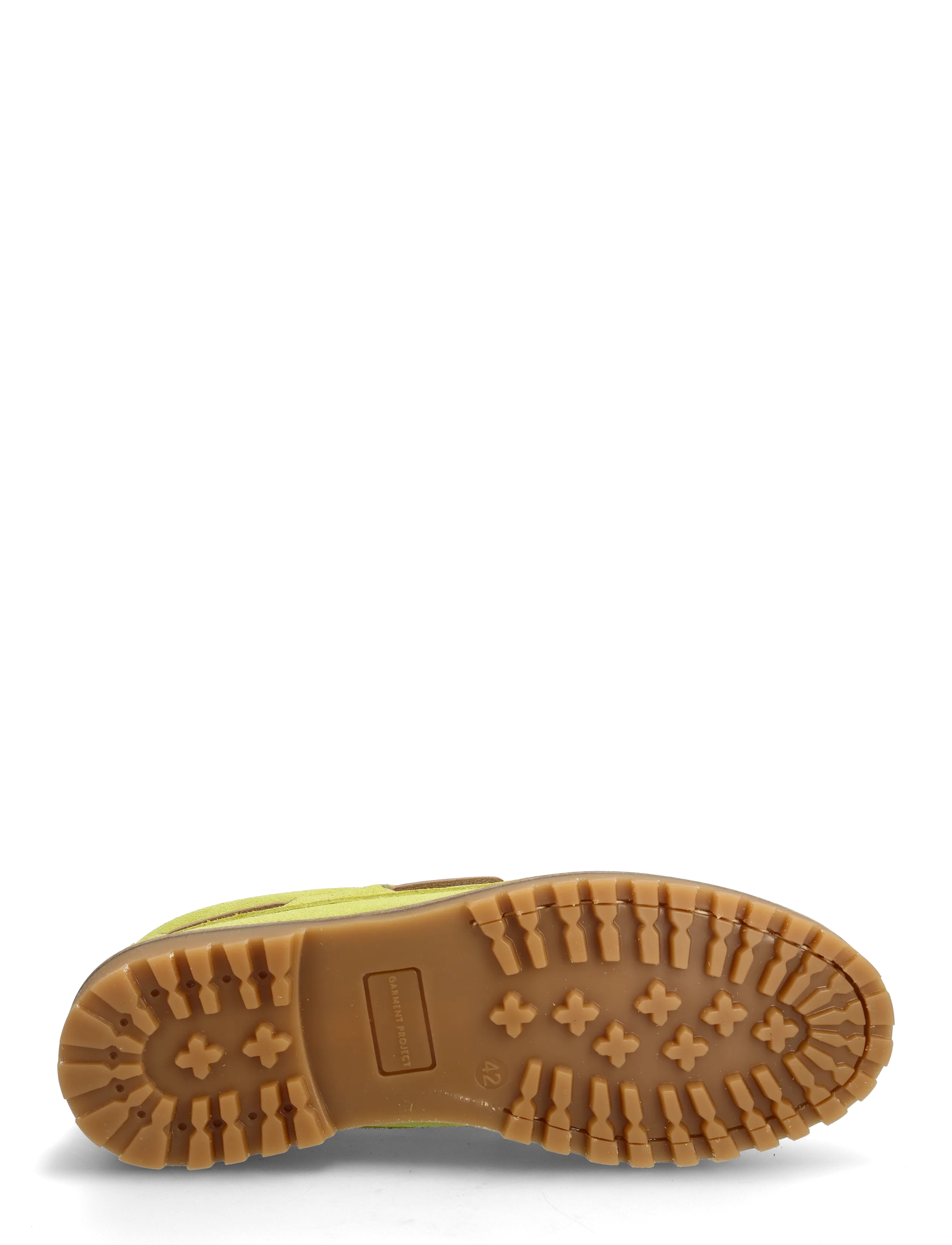 Ollie Boat Shoe Acid Yellow Suede 5