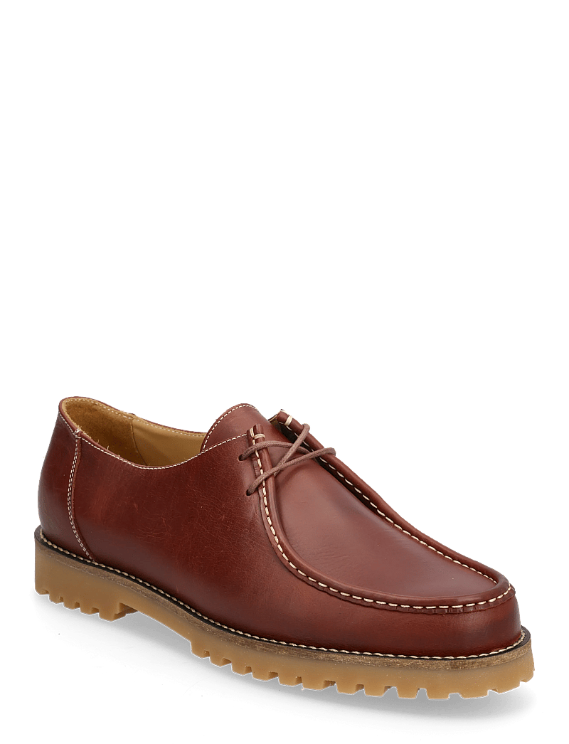 Garment Project - Ollie Moc Toe - Brown Leather - moc-toe boots - brown - 0