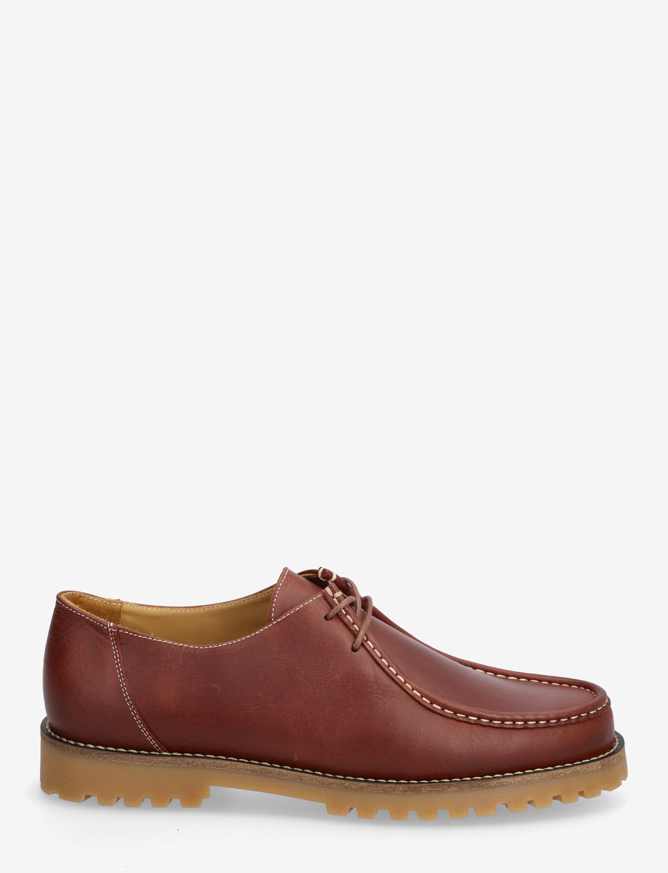 Garment Project - Ollie Moc Toe - Brown Leather - moc toe sko - brown - 1