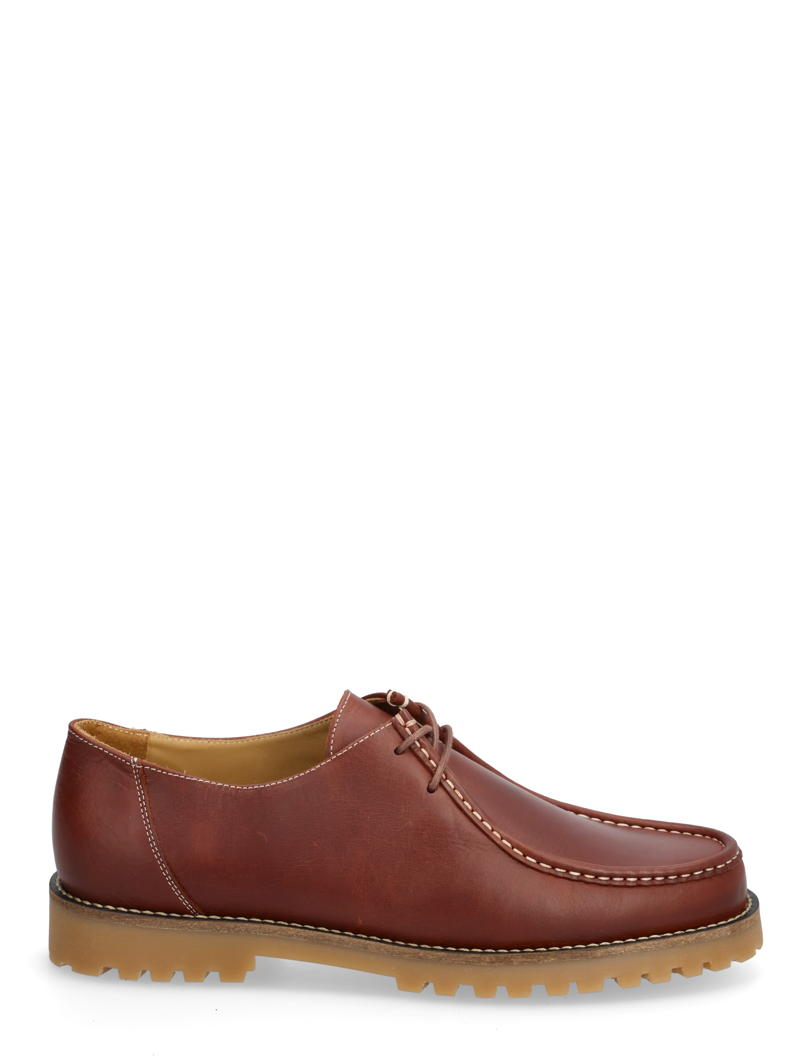 Garment Project - Ollie Moc Toe - Brown Leather - moc-toe boots - brown - 1