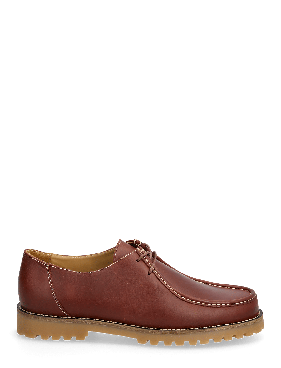 Garment Project - Ollie Moc Toe - Brown Leather - moc-toe boots - brown - 1