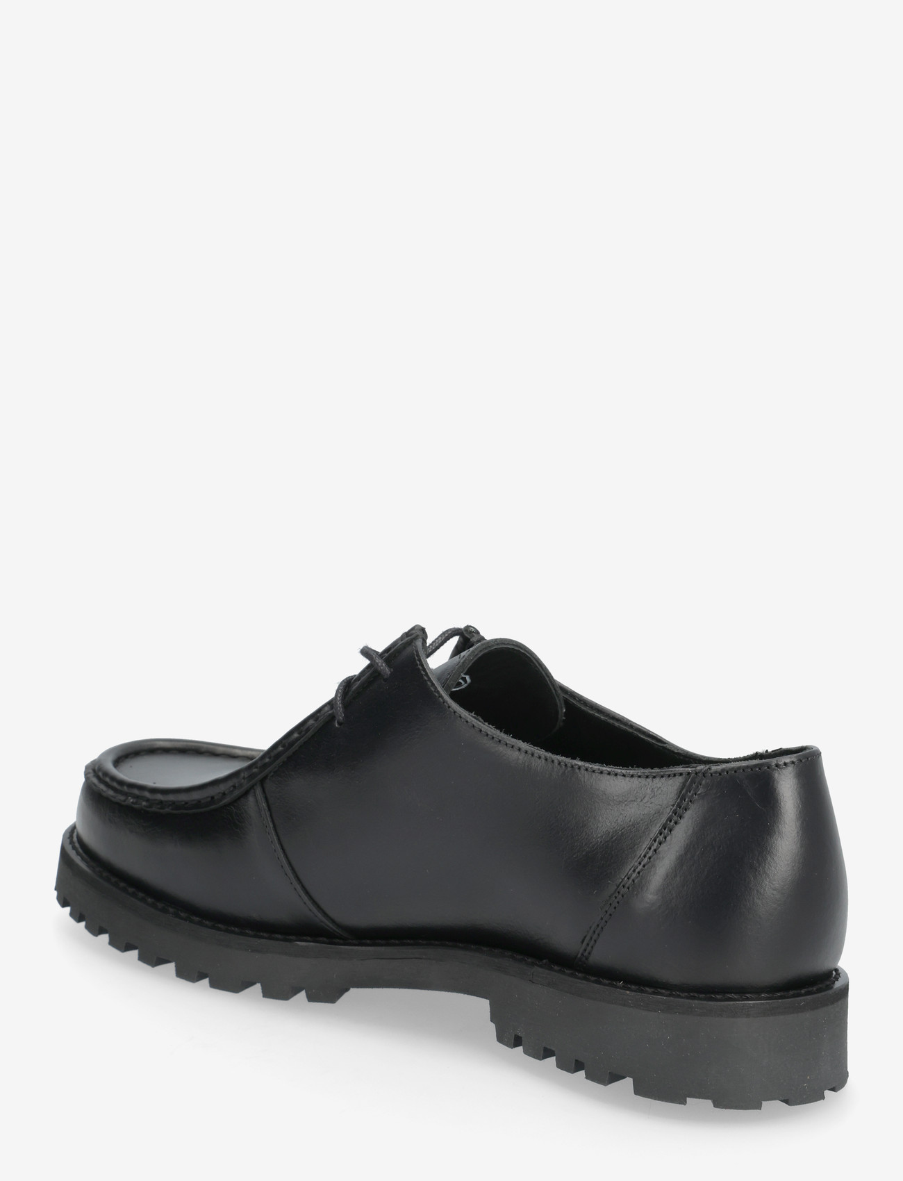 Garment Project - Ollie Moc Toe - Black Leather - moc toes - black - 2