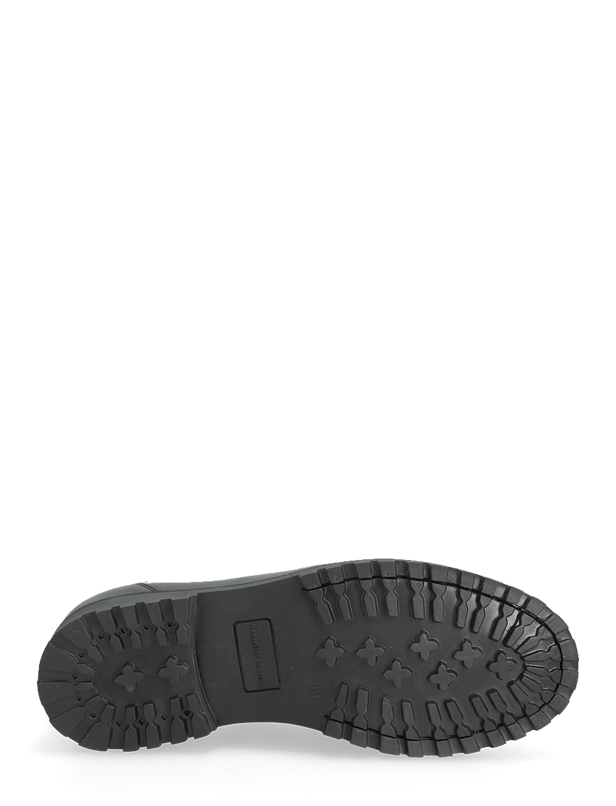 Garment Project - Ollie Moc Toe - Black Leather - moc-toe boots - black - 4