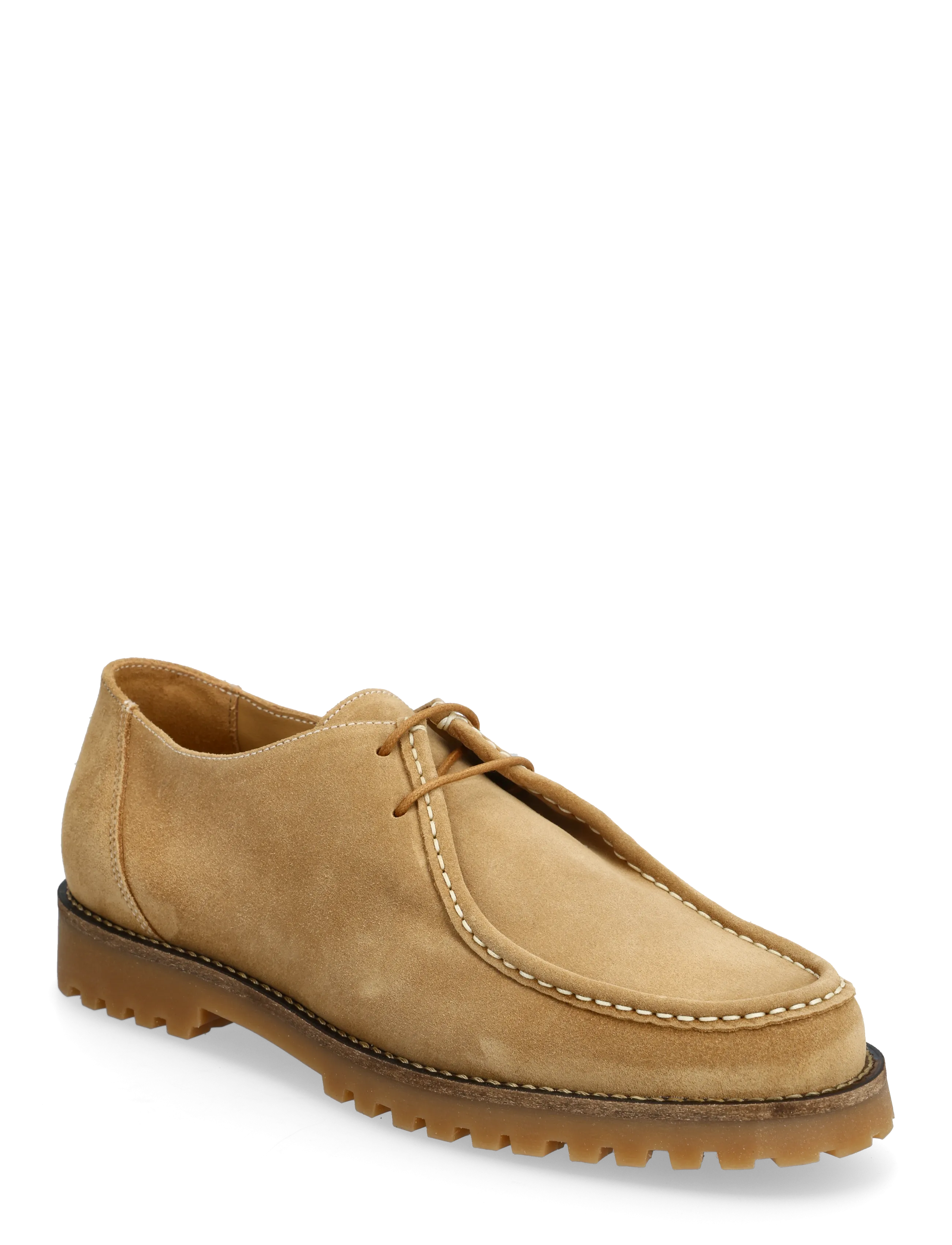 Garment Project Ollie Moc Toe - Earth Suede - Garment Project - EARTH / beige