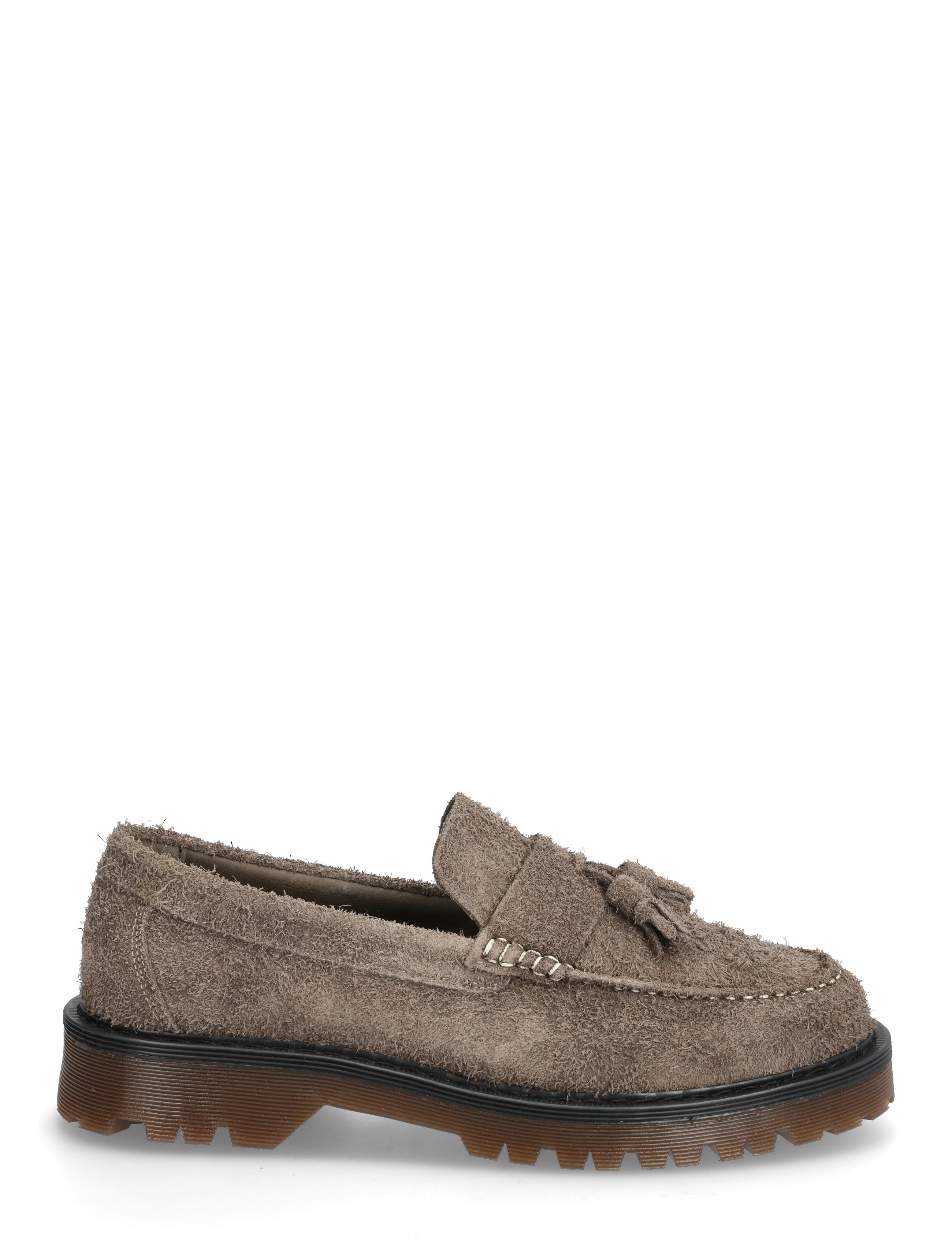 Garment Project - Pete Loafer - Elephant Hairy Suede - shop by occasion - elephant - 1