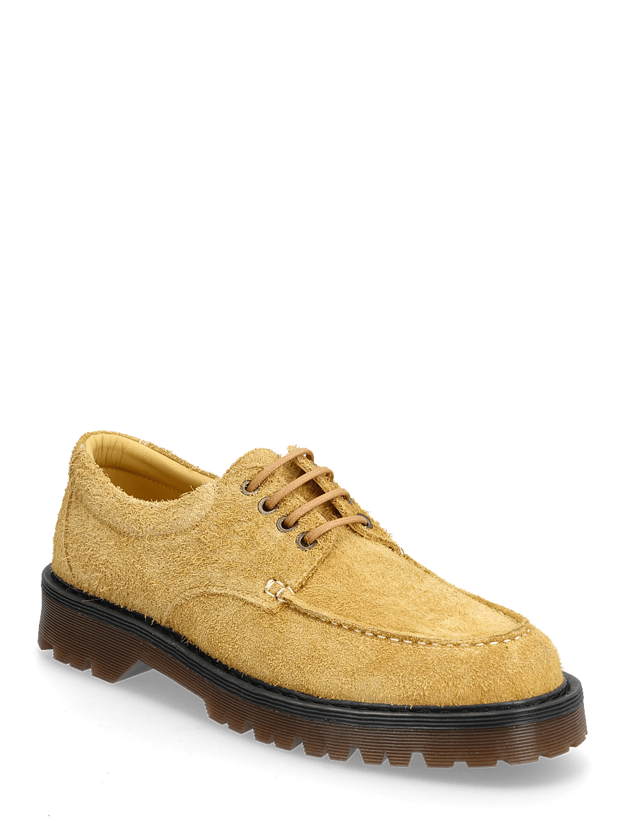 Garment Project - Pete Moc Toe - Hairy Suede - moc-toes - honey - 0