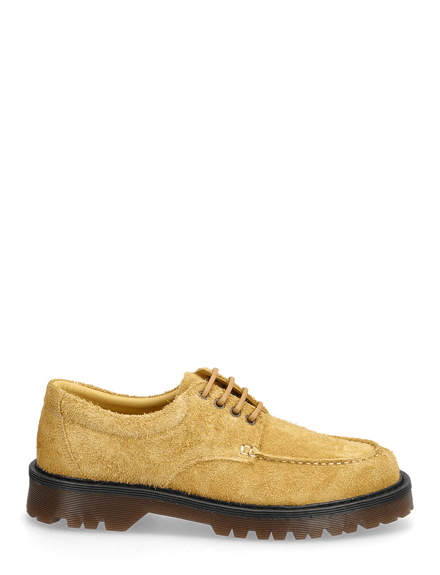 Garment Project - Pete Moc Toe - Hairy Suede - moc-toes - honey - 1