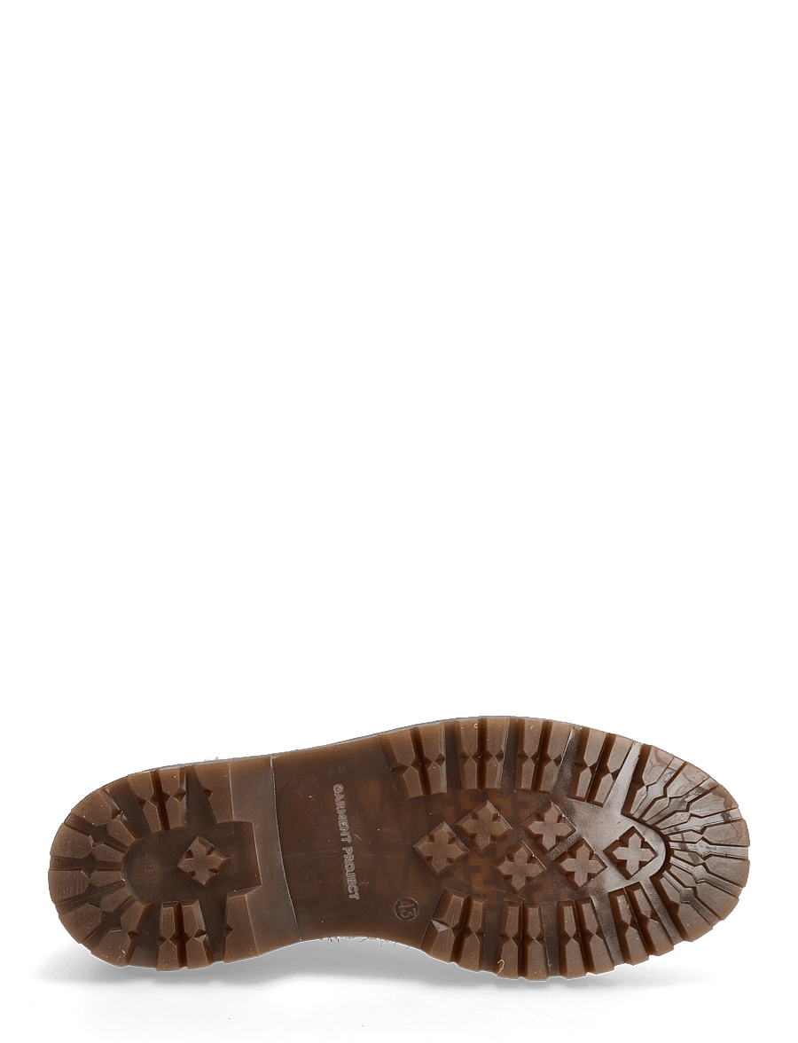 Garment Project - Pete Moc Toe - Hairy Suede - moc-toes - honey - 4