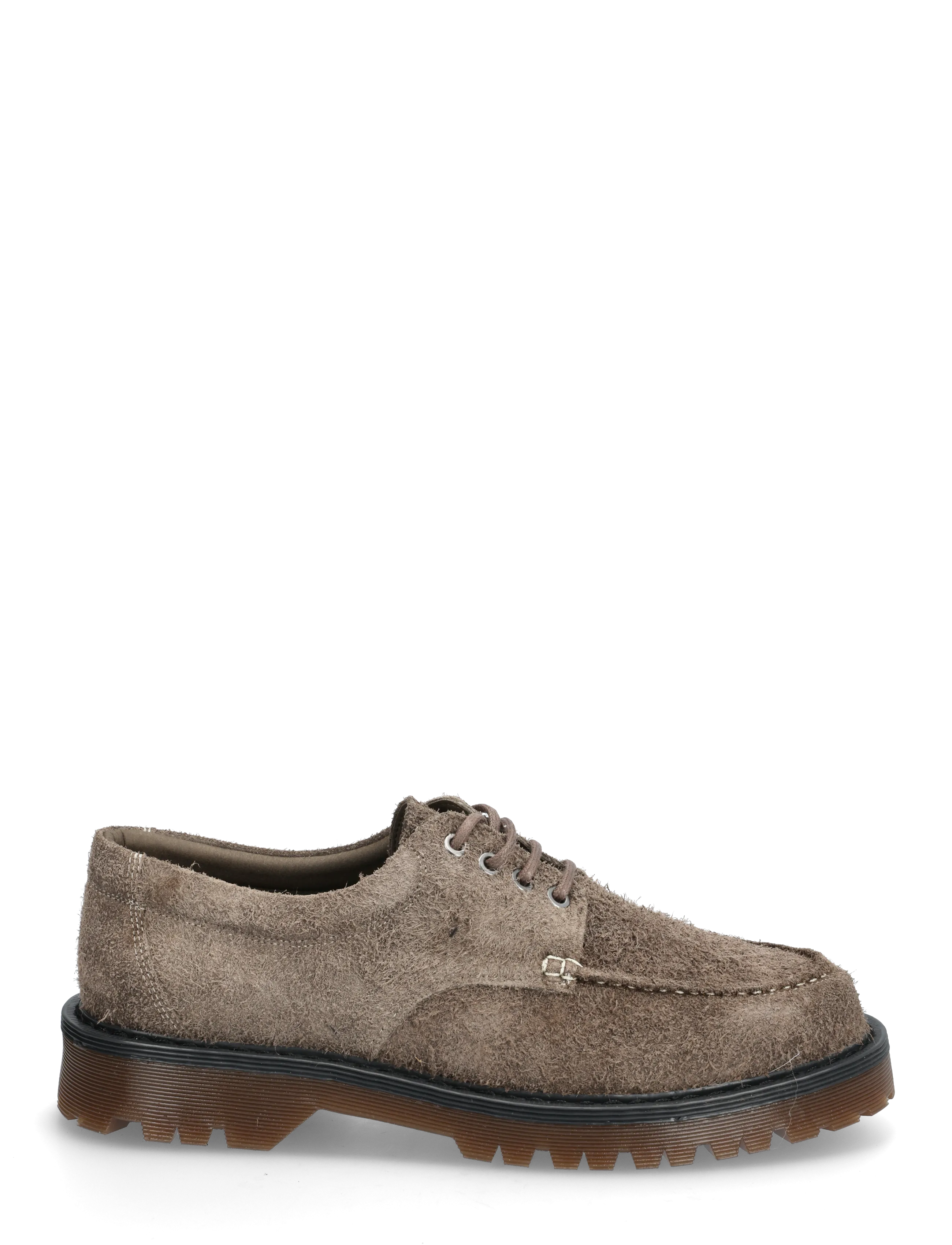 Garment Project - Pete Moc Toe - Elephant Hairy Suede - moc-toes - elephant - 1