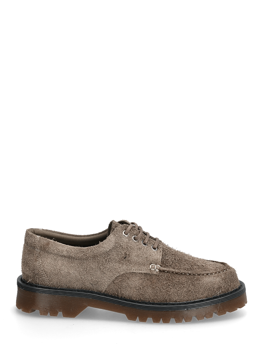 Garment Project - Pete Moc Toe - Elephant Hairy Suede - moc-toes - elephant - 1
