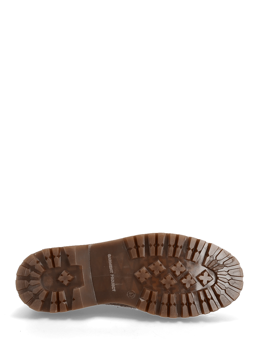 Garment Project - Pete Moc Toe - Elephant Hairy Suede - moc-toes - elephant - 4