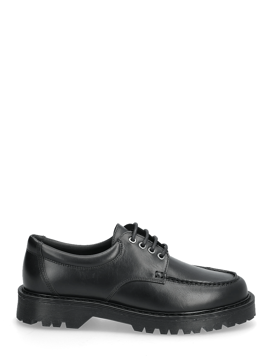 Garment Project - Pete Moc Toe - Black Leather - moc-toes - black - 1