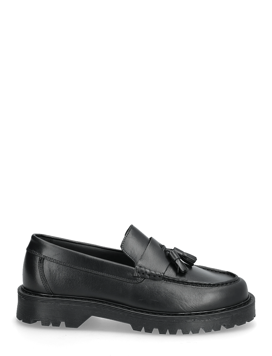 Garment Project - Pete Loafer - Black Leather - achetez selon l'occasion - black - 1