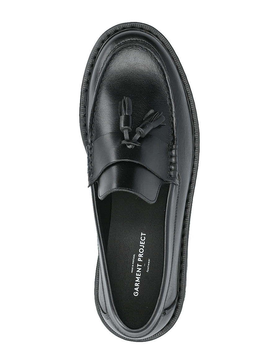 Garment Project - Pete Loafer - Black Leather - achetez selon l'occasion - black - 3