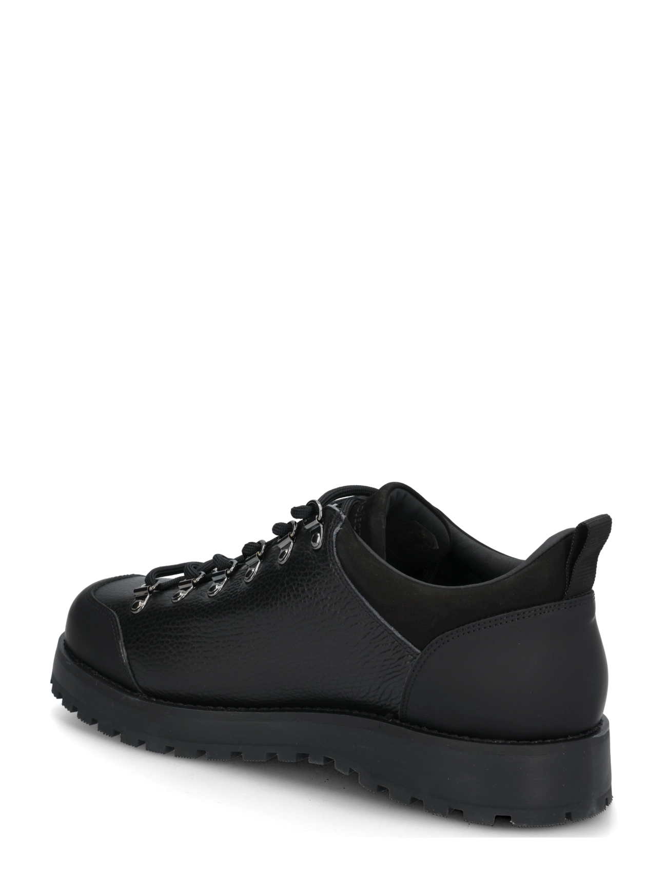 Garment Project - Dune Low - Black Tumbled Leather - schnürstiefel - black - 1