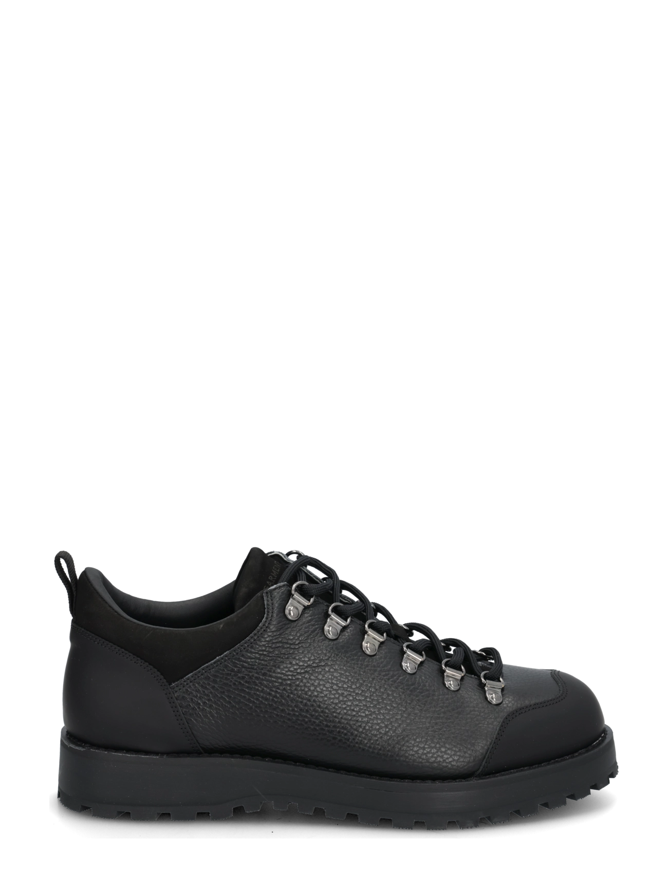 Garment Project - Dune Low - Black Tumbled Leather - schnürstiefel - black - 2