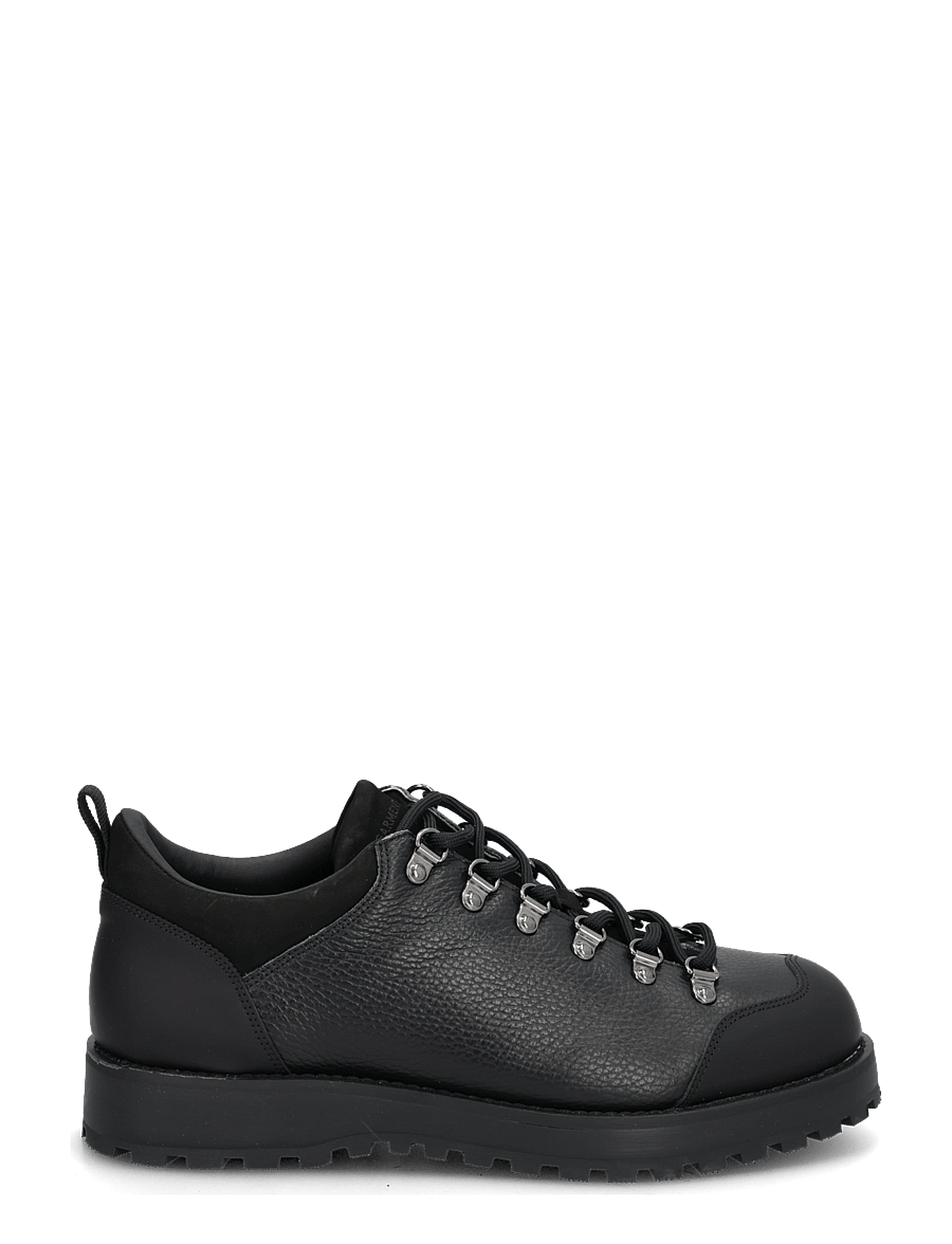 Garment Project - Dune Low - Black Tumbled Leather - schnürstiefel - black - 2