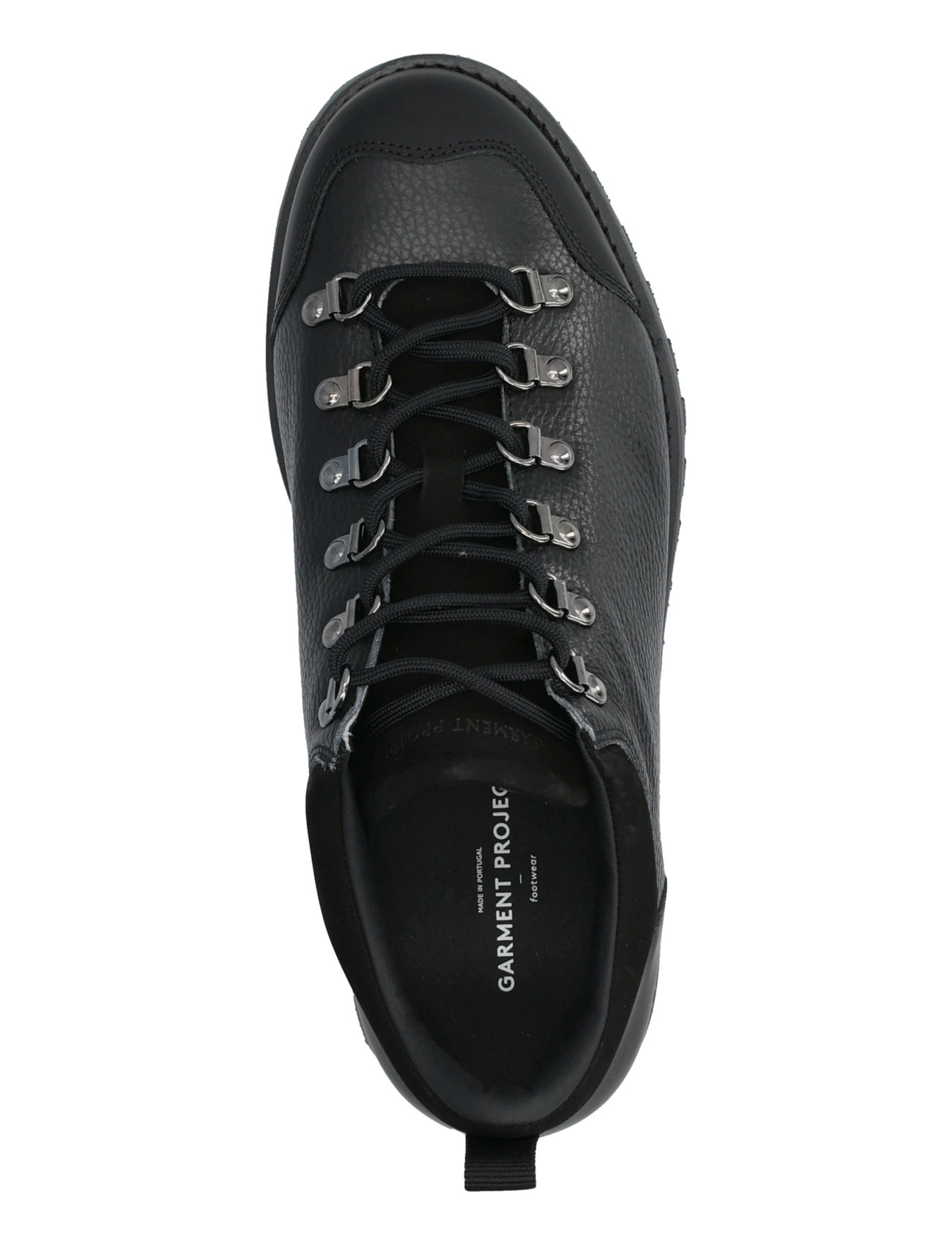 Garment Project - Dune Low - Black Tumbled Leather - schnürstiefel - black - 3