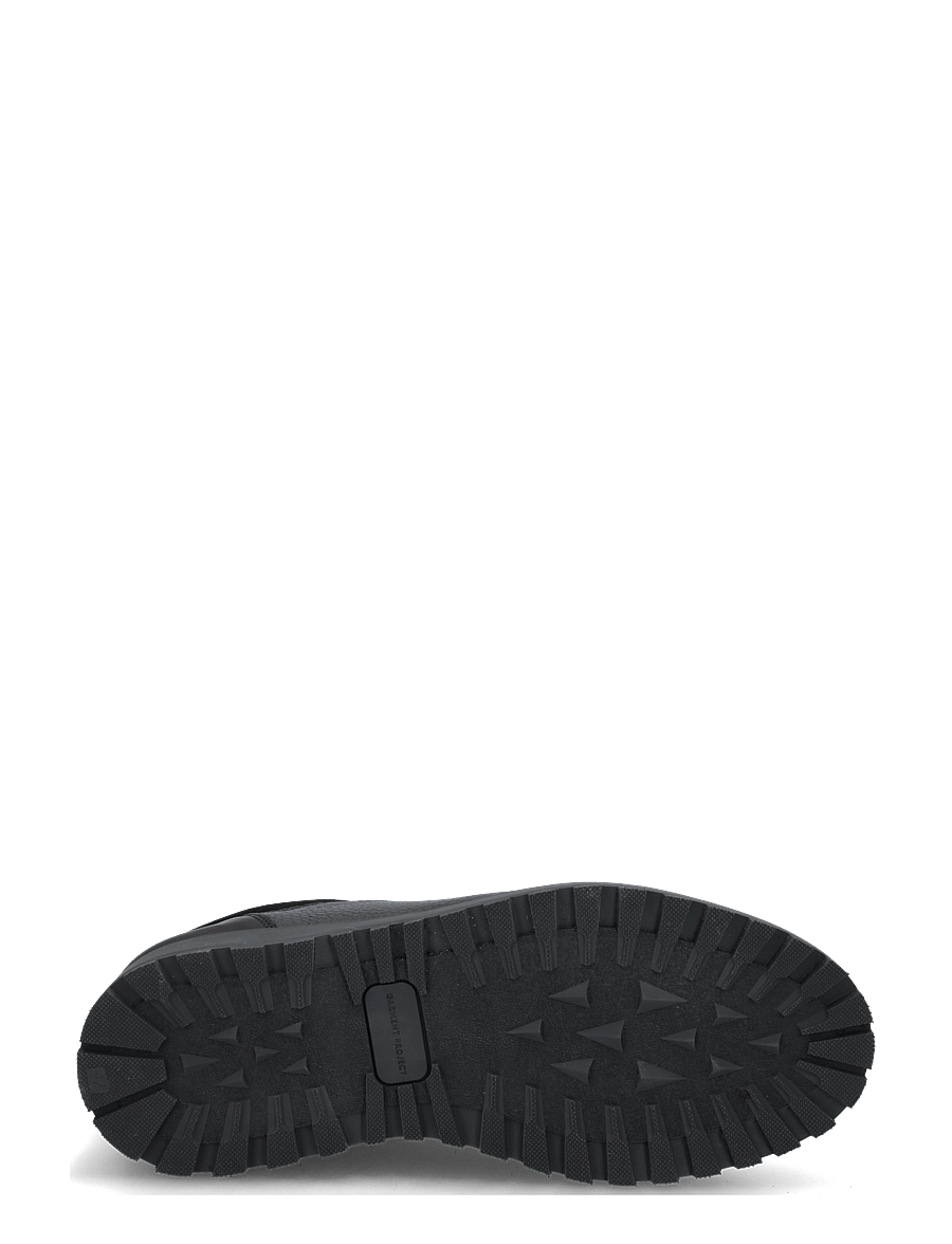 Garment Project - Dune Low - Black Tumbled Leather - schnürstiefel - black - 4