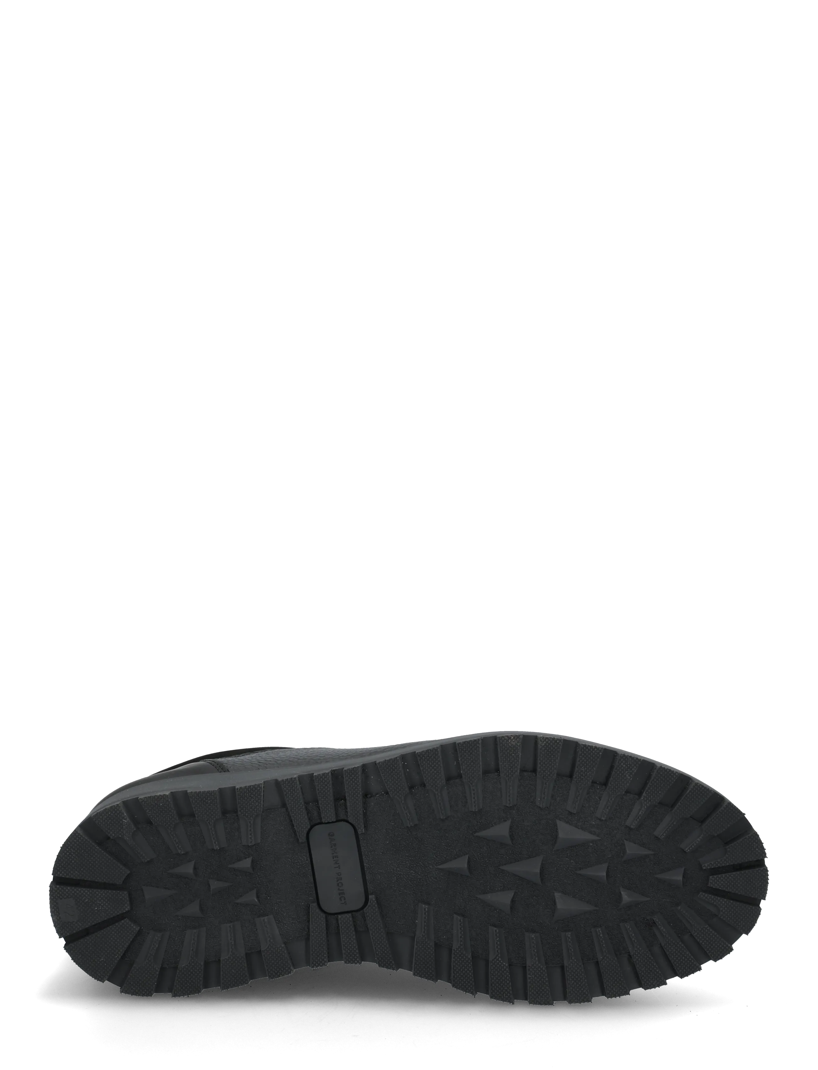 Garment Project - Dune Low - Black Tumbled Leather - snørestøvler - black - 4