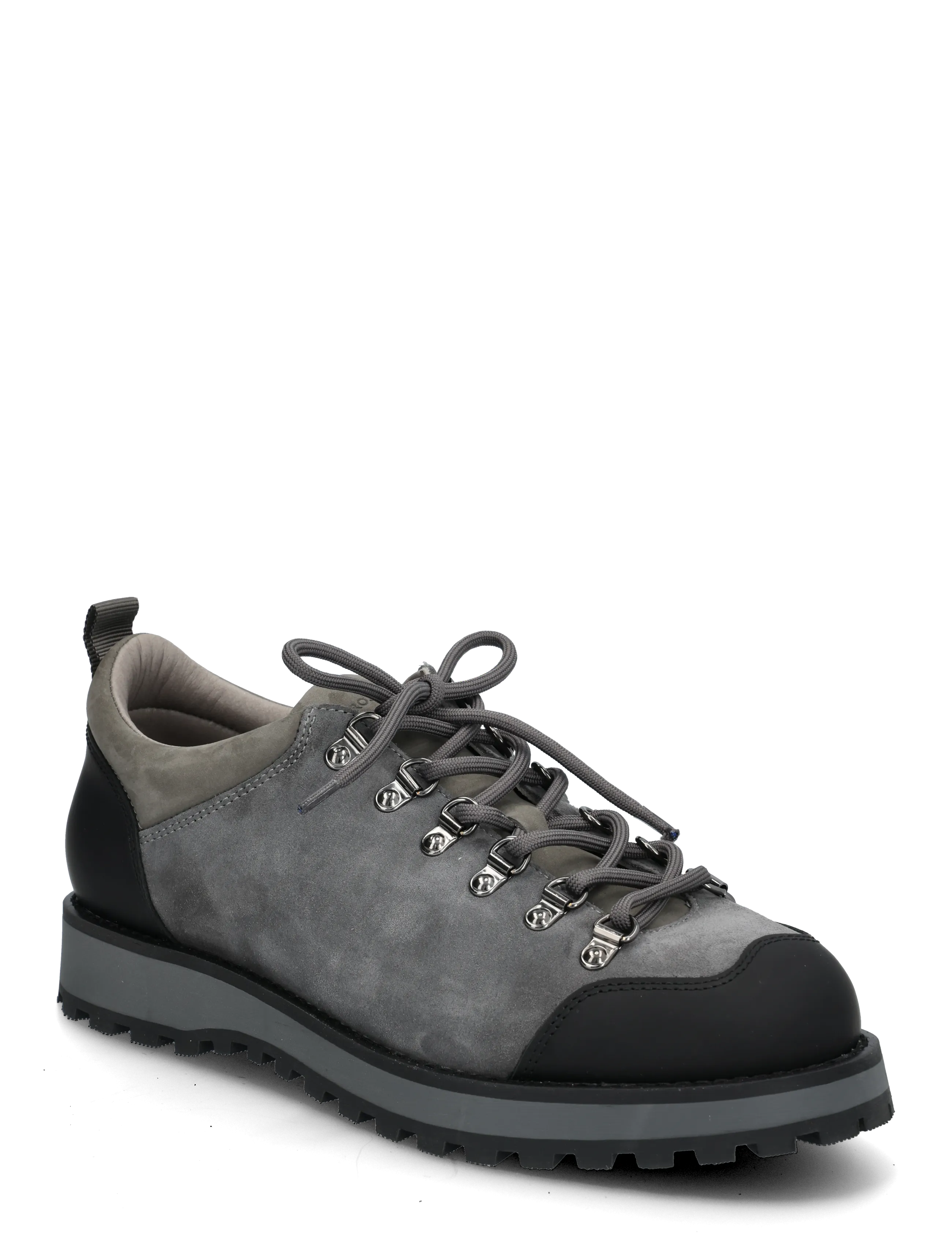 Garment Project Dune Low - Dark Grey Suede - Shoes - DARK GREY / grey