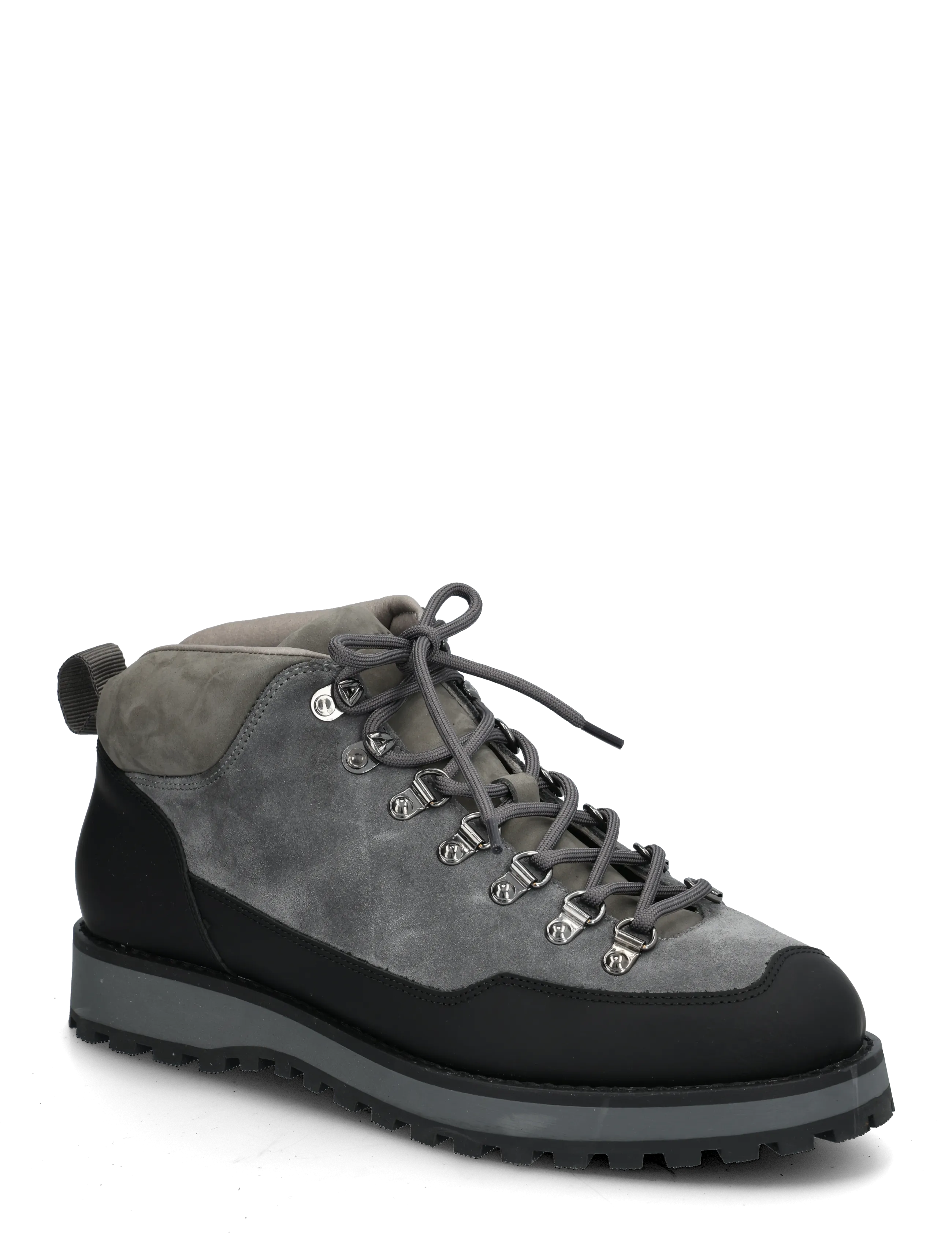 Garment Project Dune Mid - Dark Grey Suede - Shoes - DARK GREY / grey