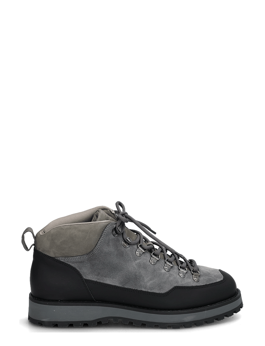 Garment Project - Dune Mid - Dark Grey Suede - schnürstiefel - dark grey - 2