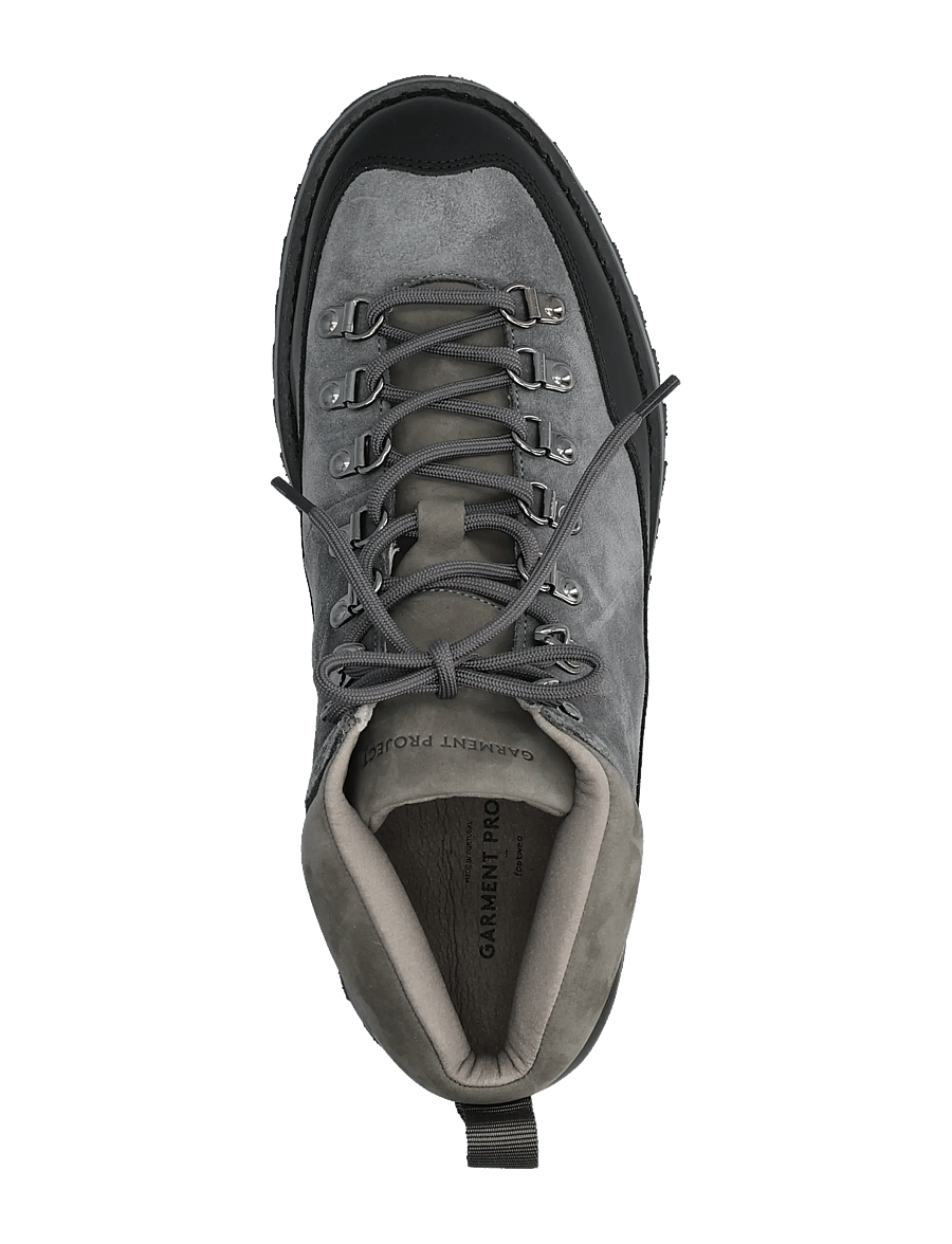 Garment Project - Dune Mid - Dark Grey Suede - laced boots - dark grey - 3