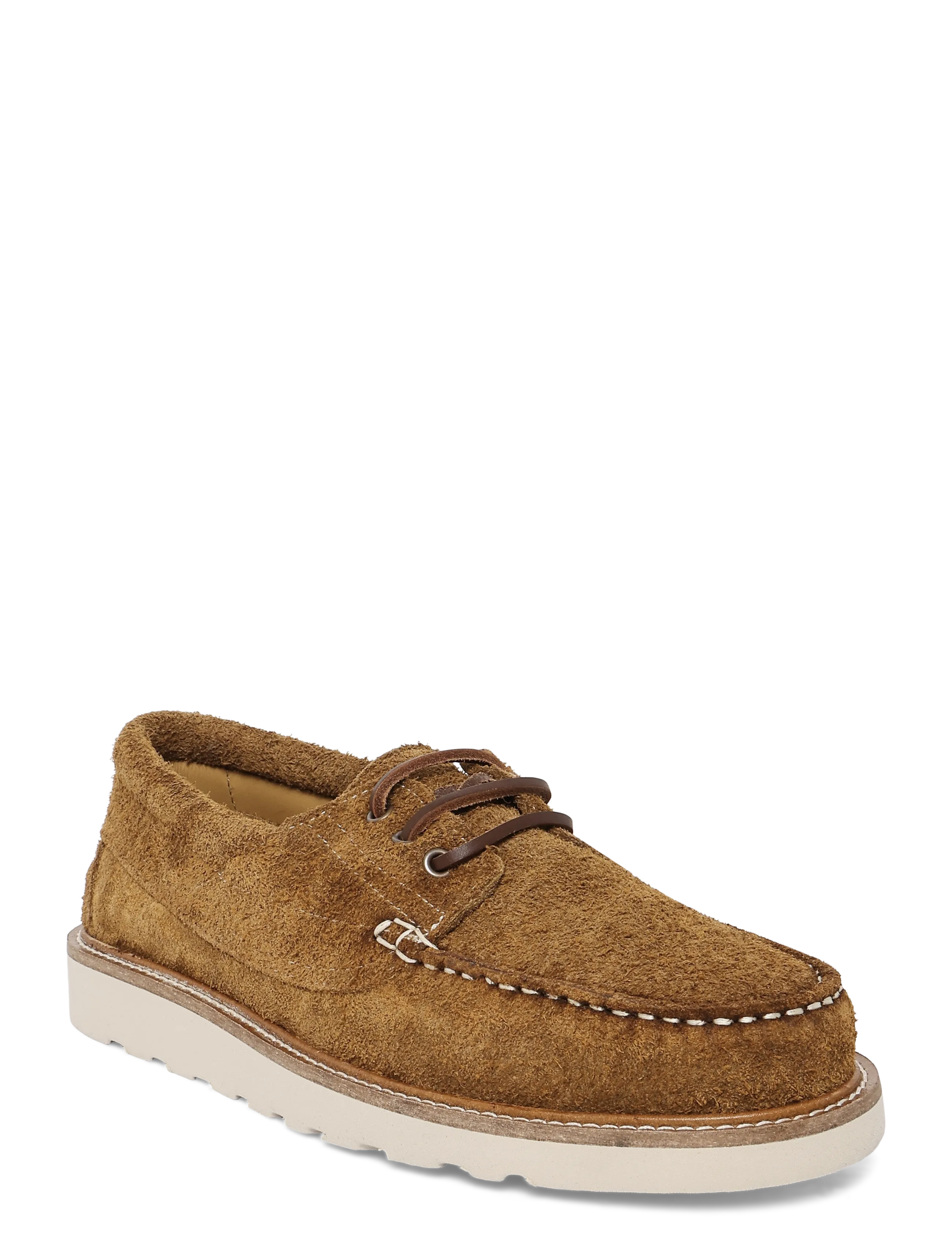 Garment Project Egon - Cognac Hairy Suede - Schuhe - COGNAC / brown