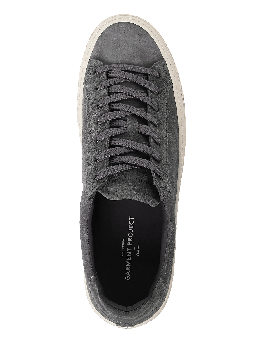 Garment Project - Kit - Dark Grey Suede - low tops - dark grey - 3